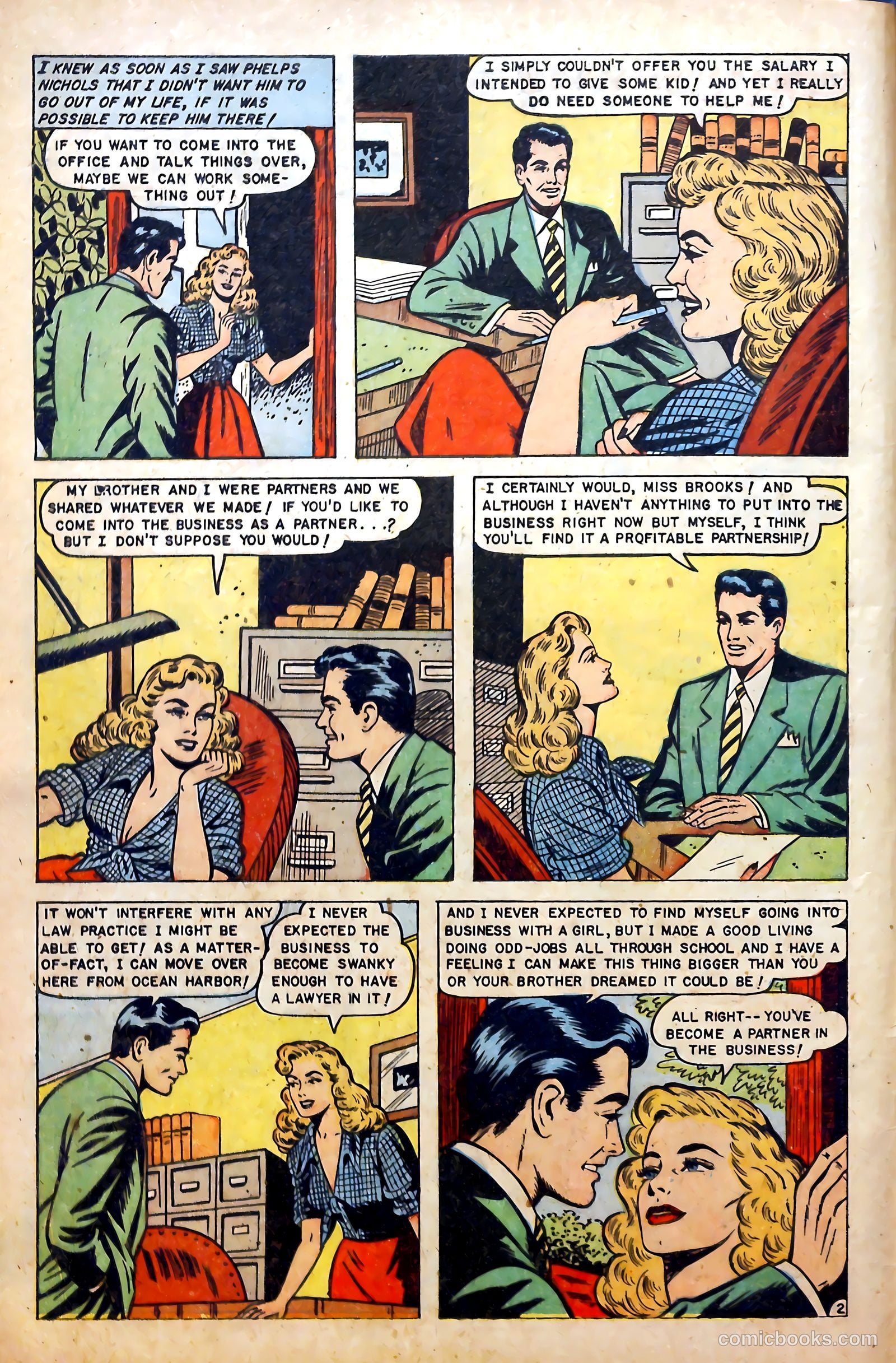 Love at First Sight #16 (1952) — page 4 of 36