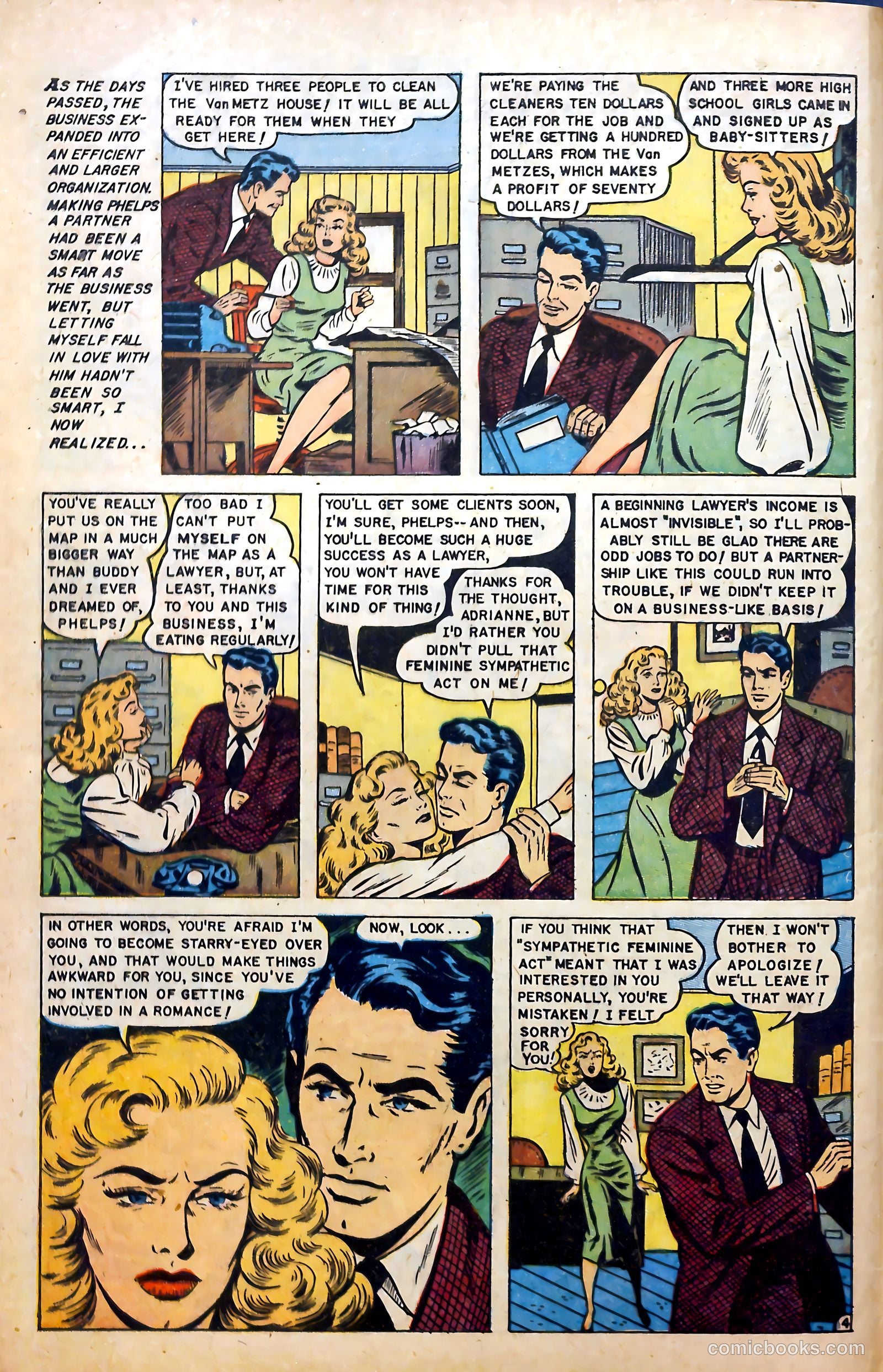 Love at First Sight #16 (1952) — page 6 of 36