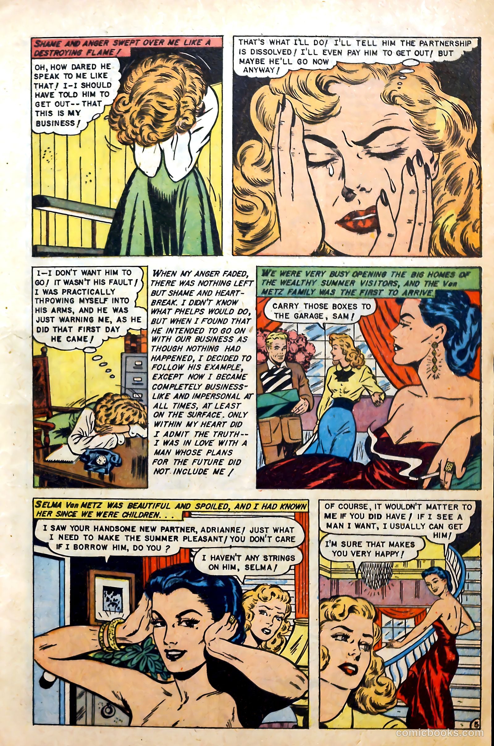 Love at First Sight #16 (1952) — page 7 of 36
