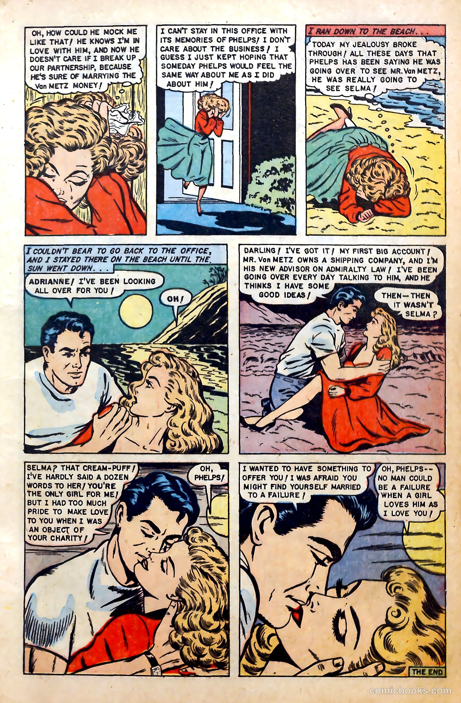 Love at First Sight #16 (1952) — page 9 of 36