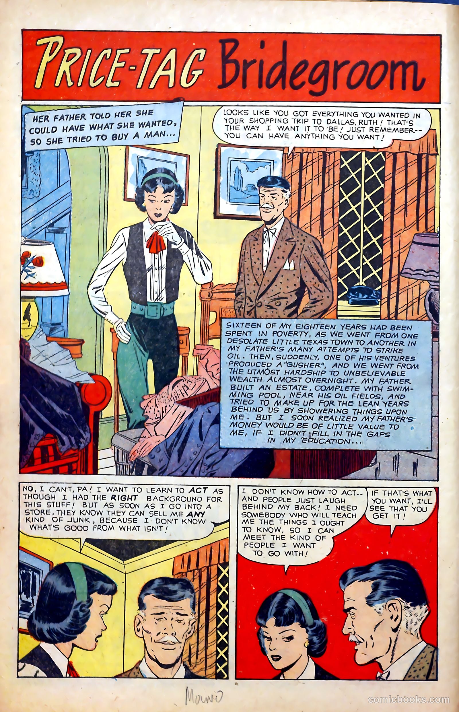 Love at First Sight #16 (1952) — page 10 of 36
