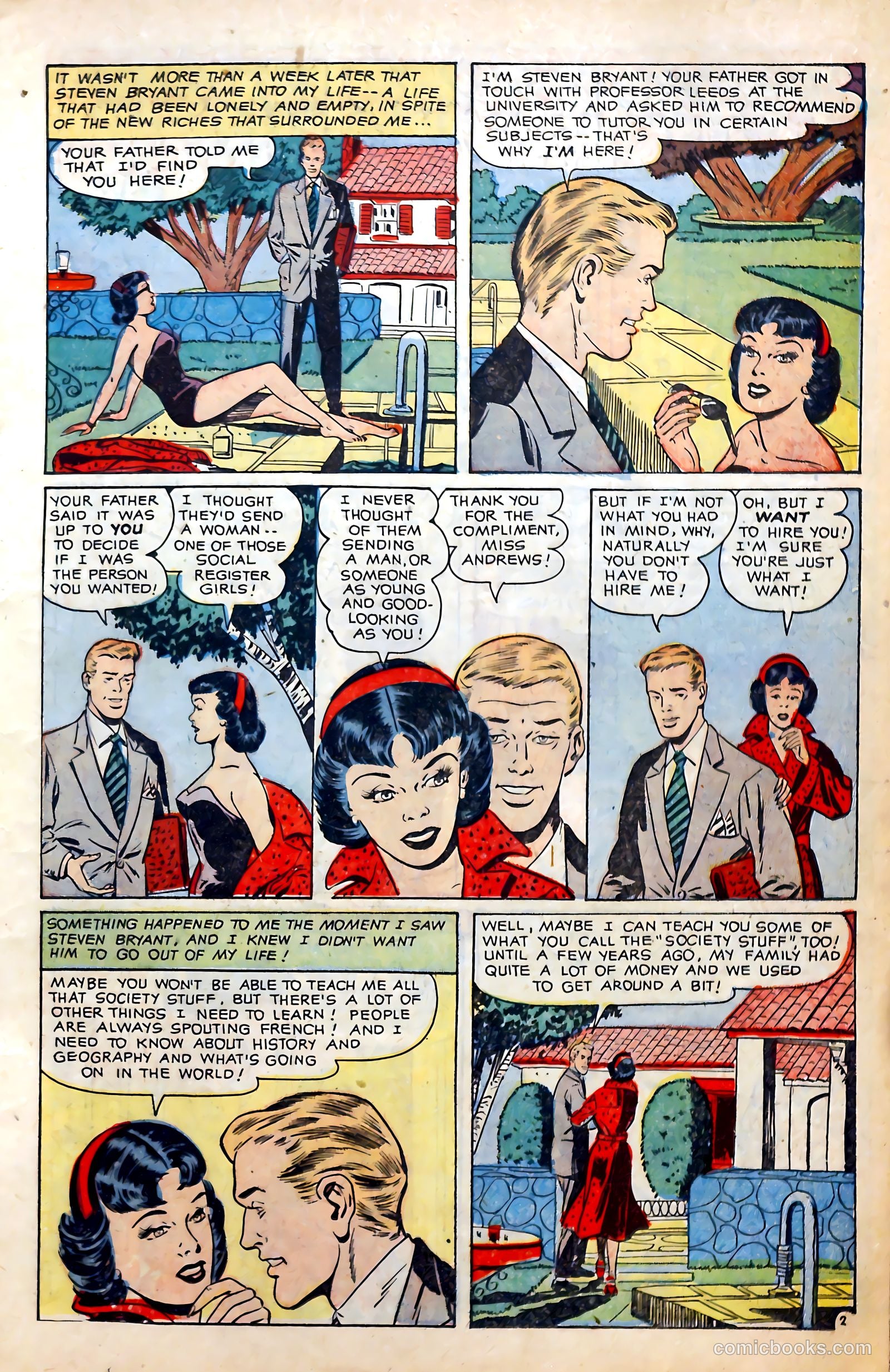 Love at First Sight #16 (1952) — page 11 of 36