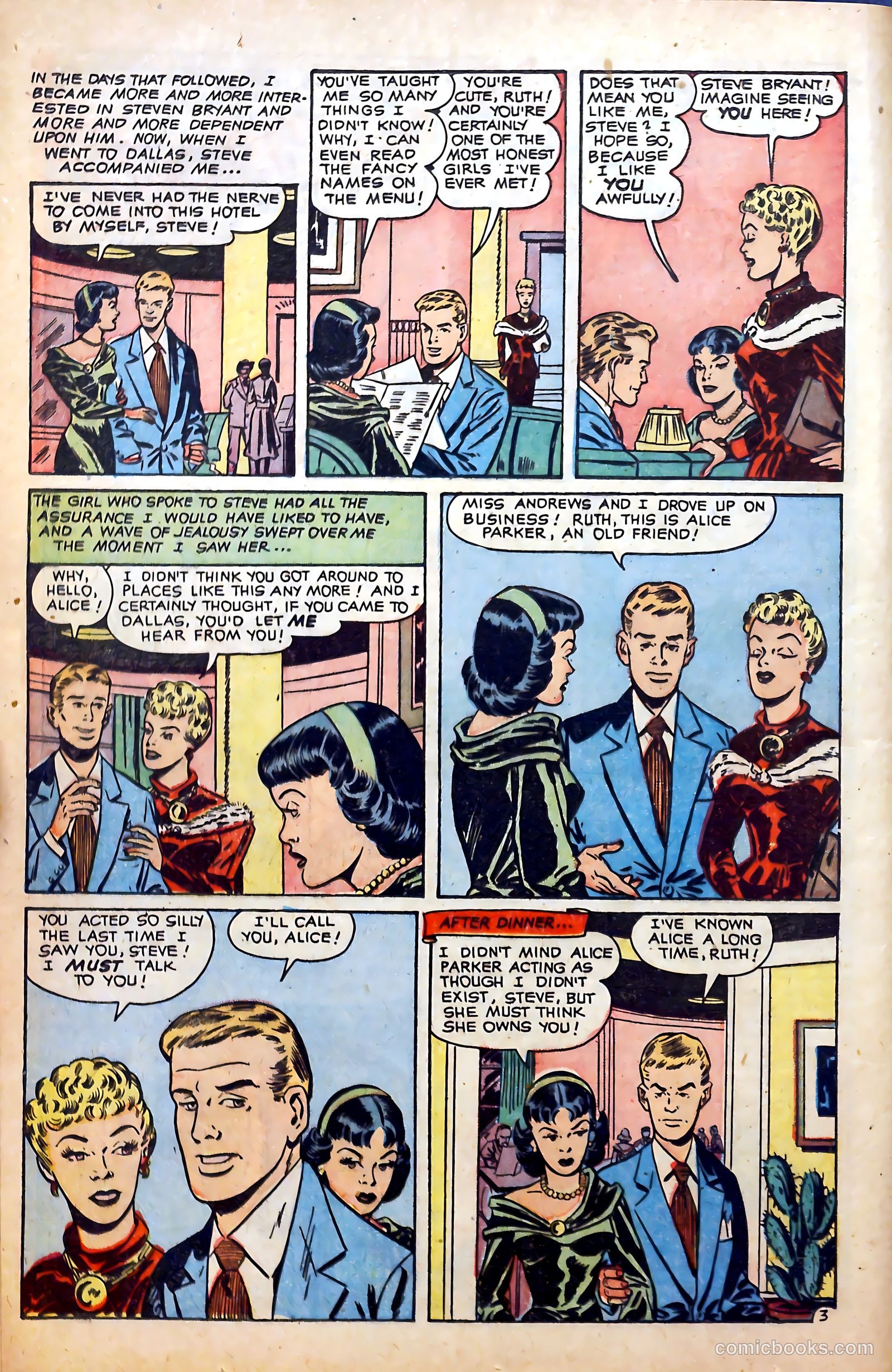 Love at First Sight #16 (1952) — page 12 of 36
