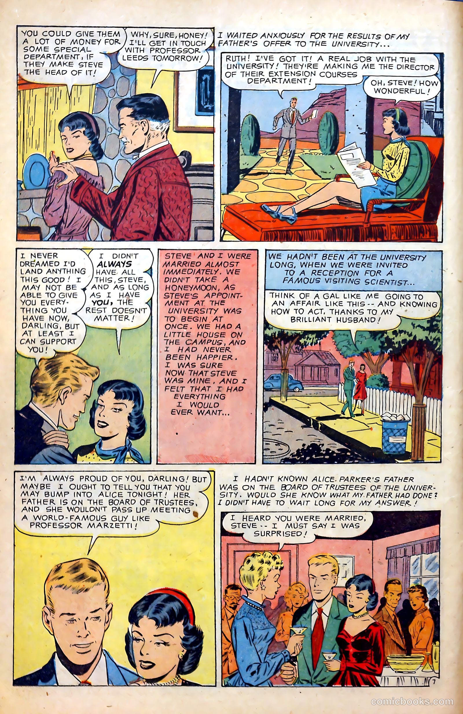 Love at First Sight #16 (1952) — page 16 of 36