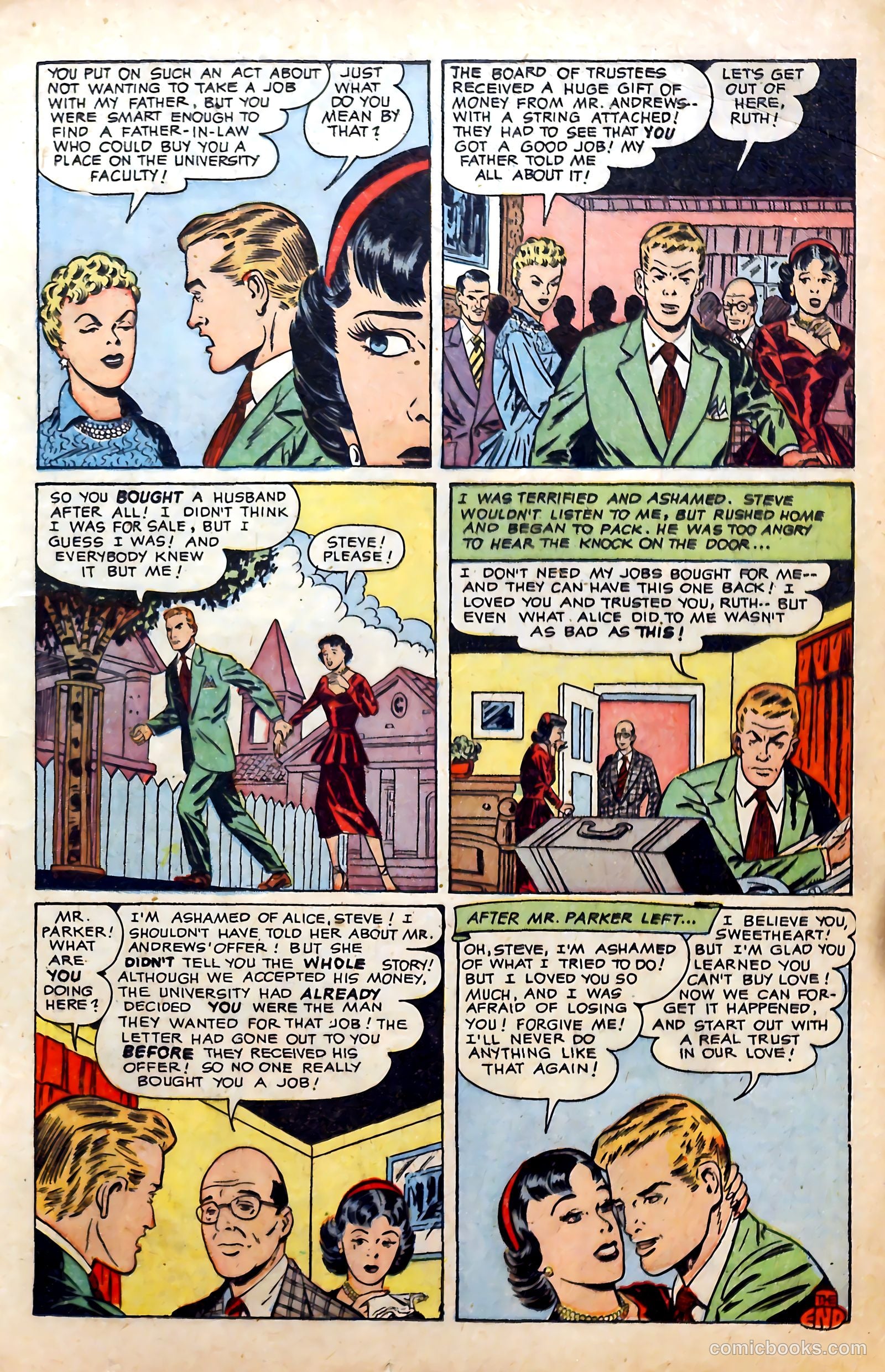 Love at First Sight #16 (1952) — page 17 of 36