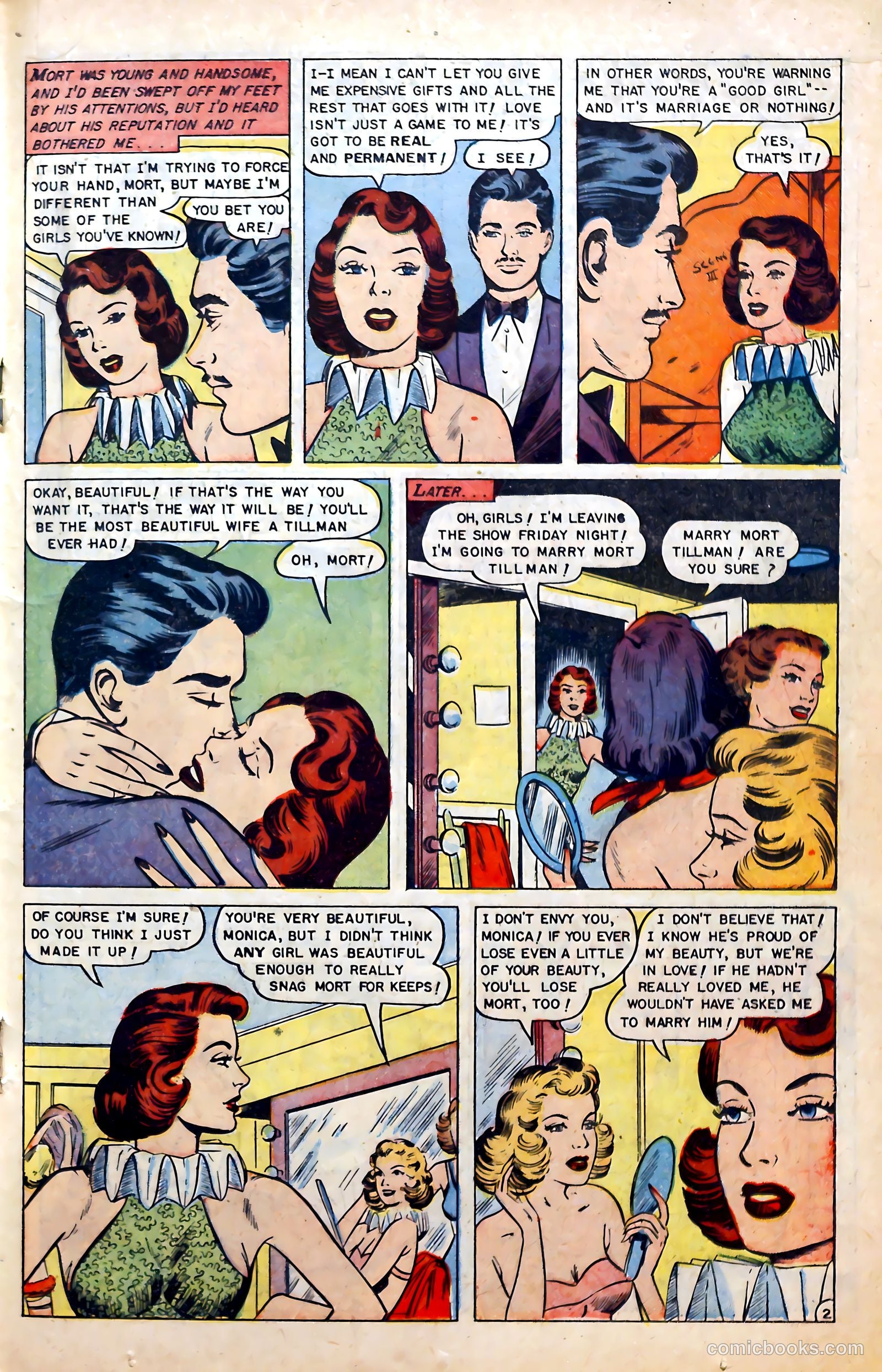 Love at First Sight #16 (1952) — page 19 of 36
