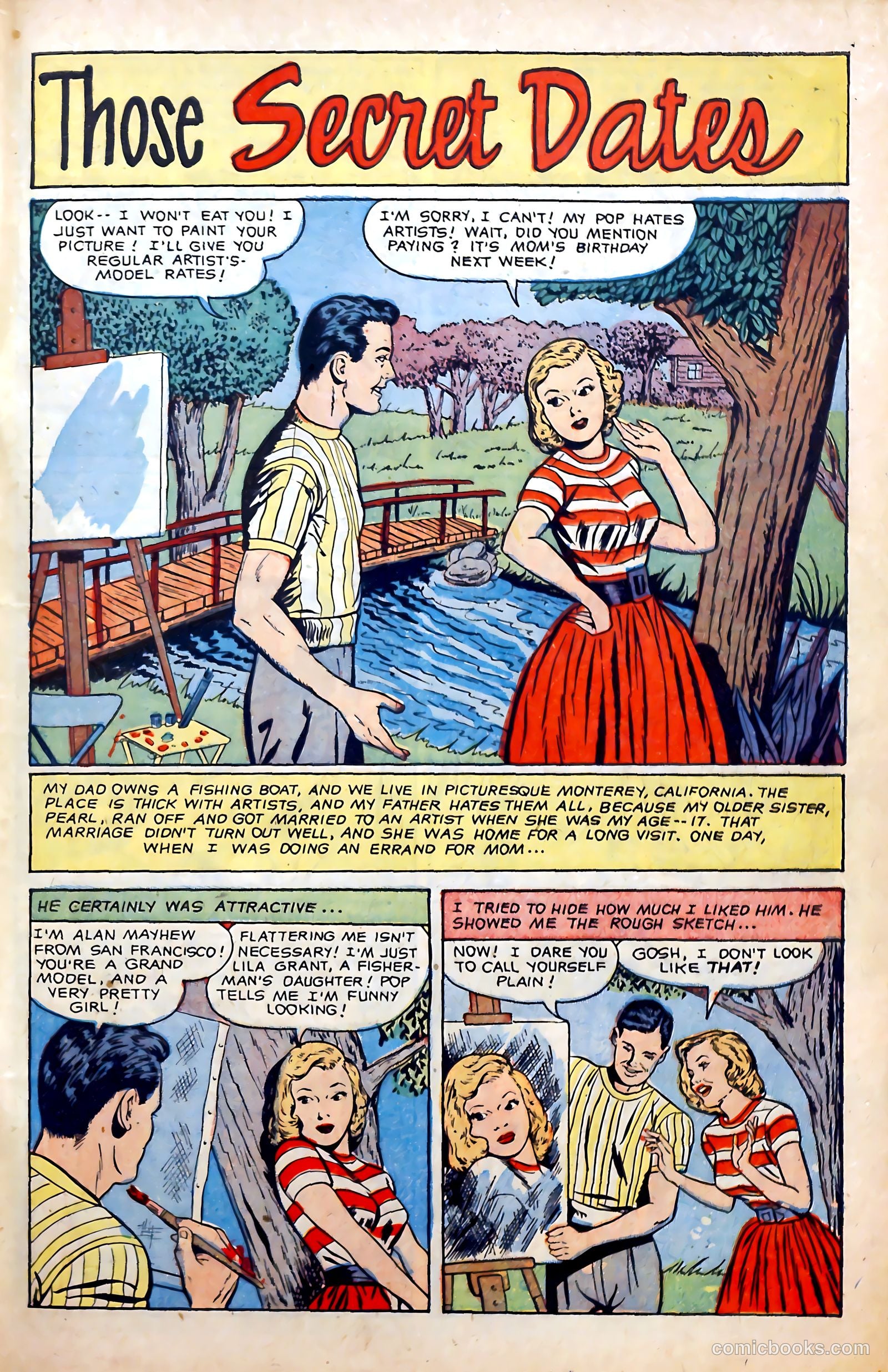 Love at First Sight #16 (1952) — page 27 of 36