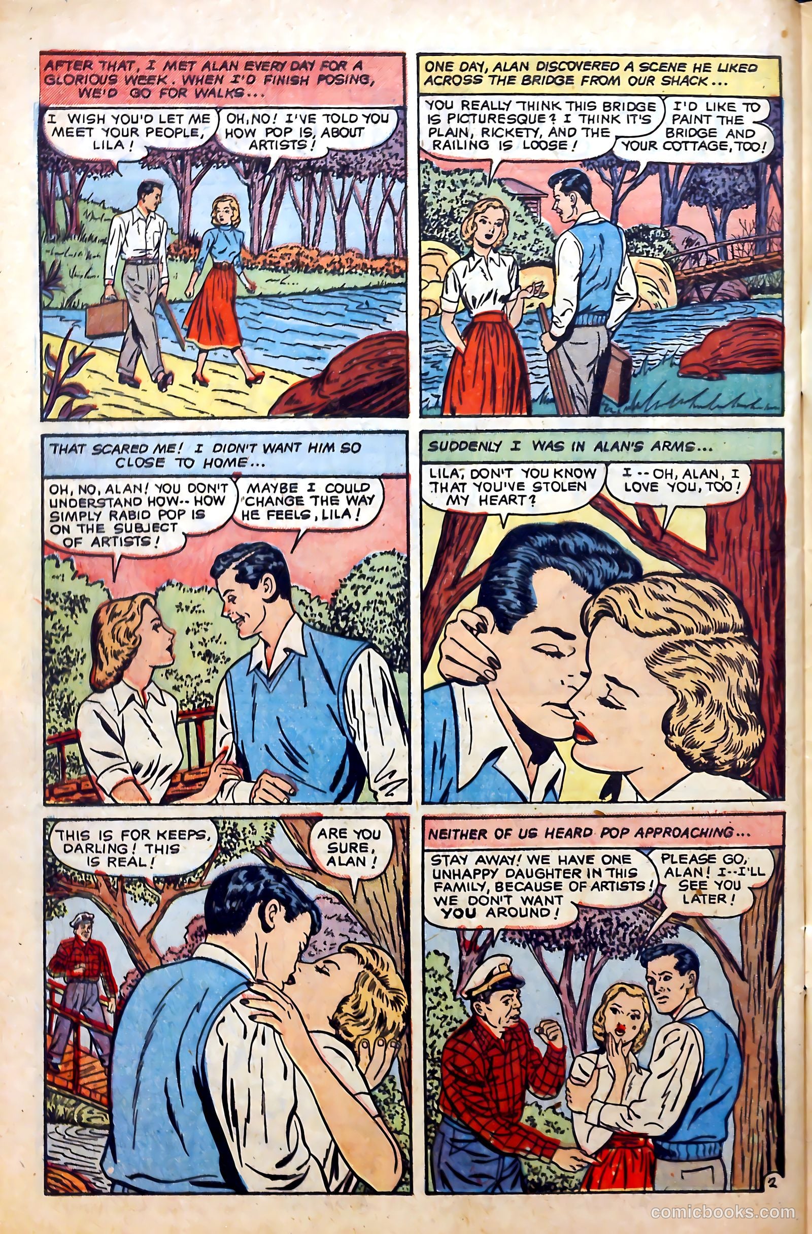 Love at First Sight #16 (1952) — page 28 of 36