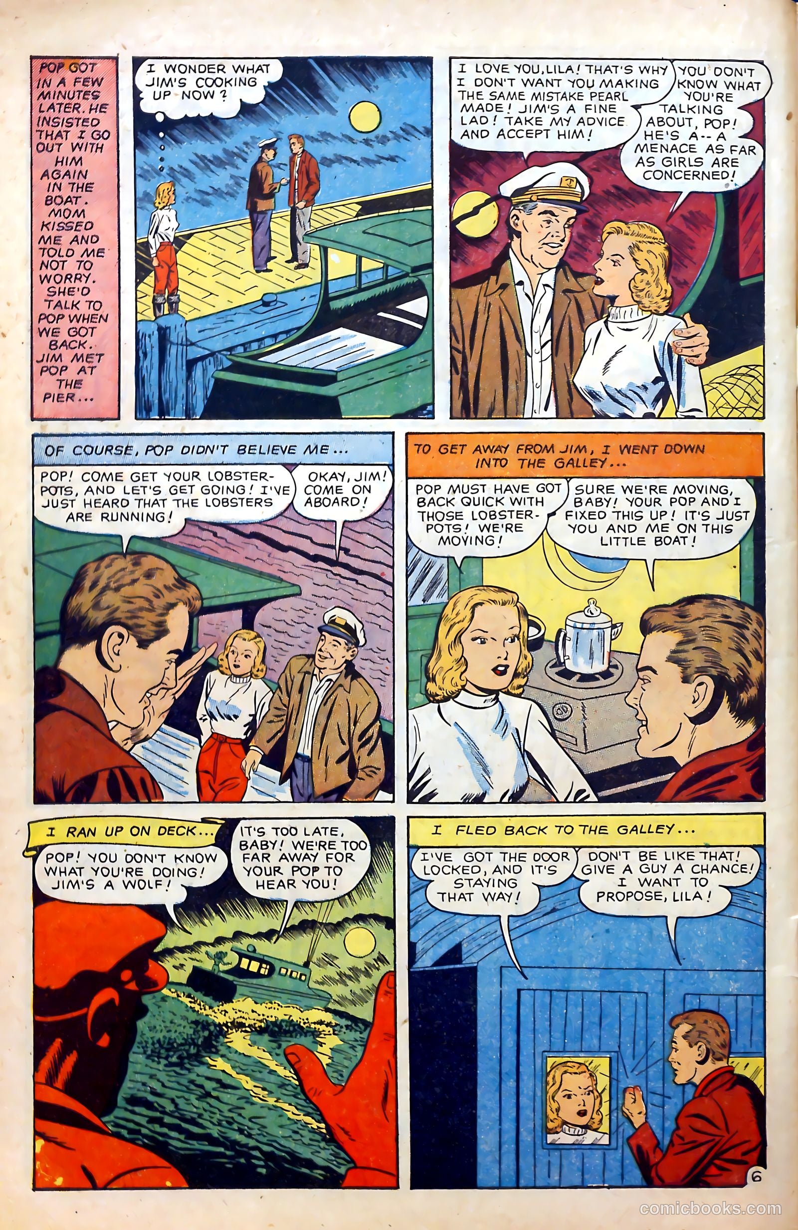 Love at First Sight #16 (1952) — page 32 of 36