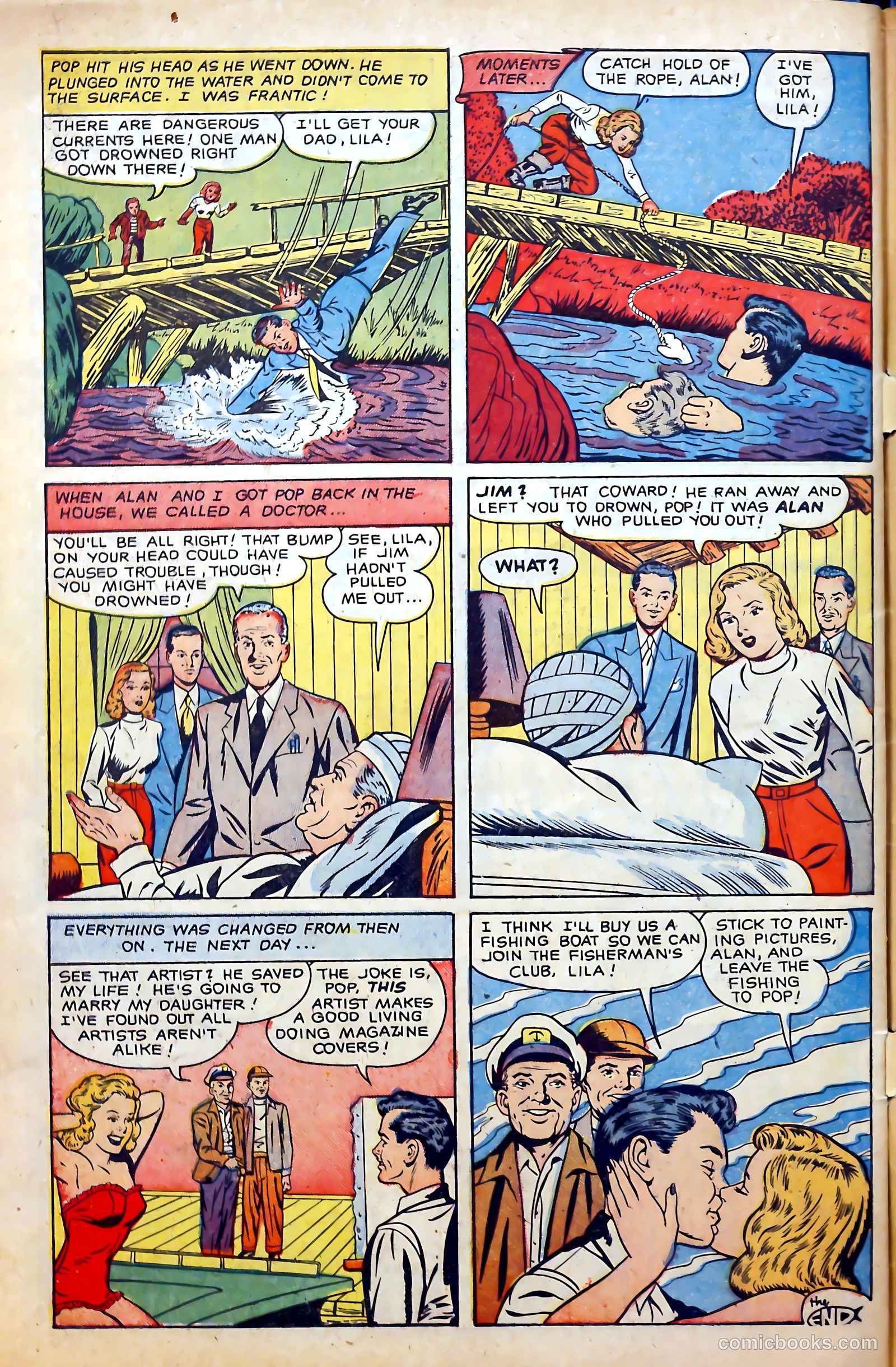 Love at First Sight #16 (1952) — page 34 of 36