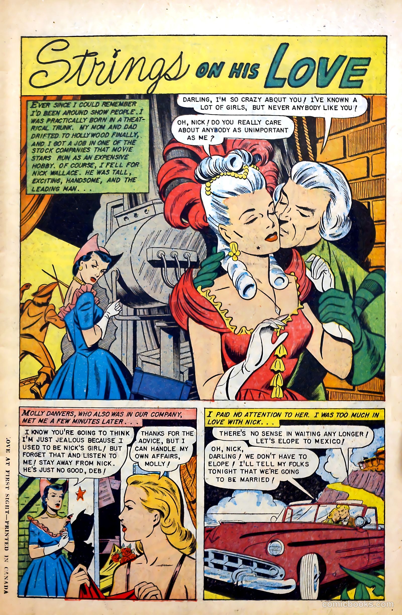 Love at First Sight #17 (1952) — page 3 of 36