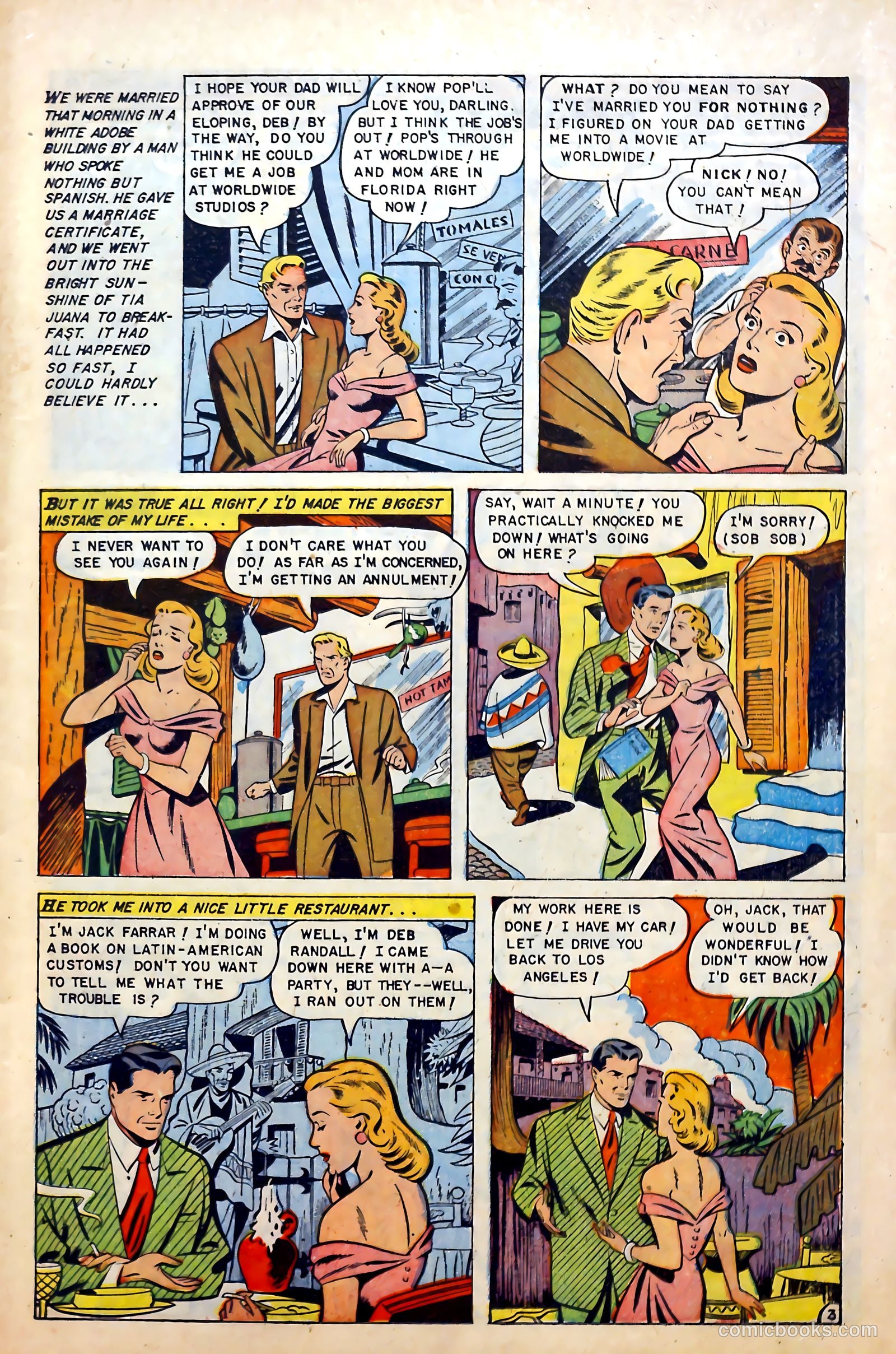 Love at First Sight #17 (1952) — page 5 of 36