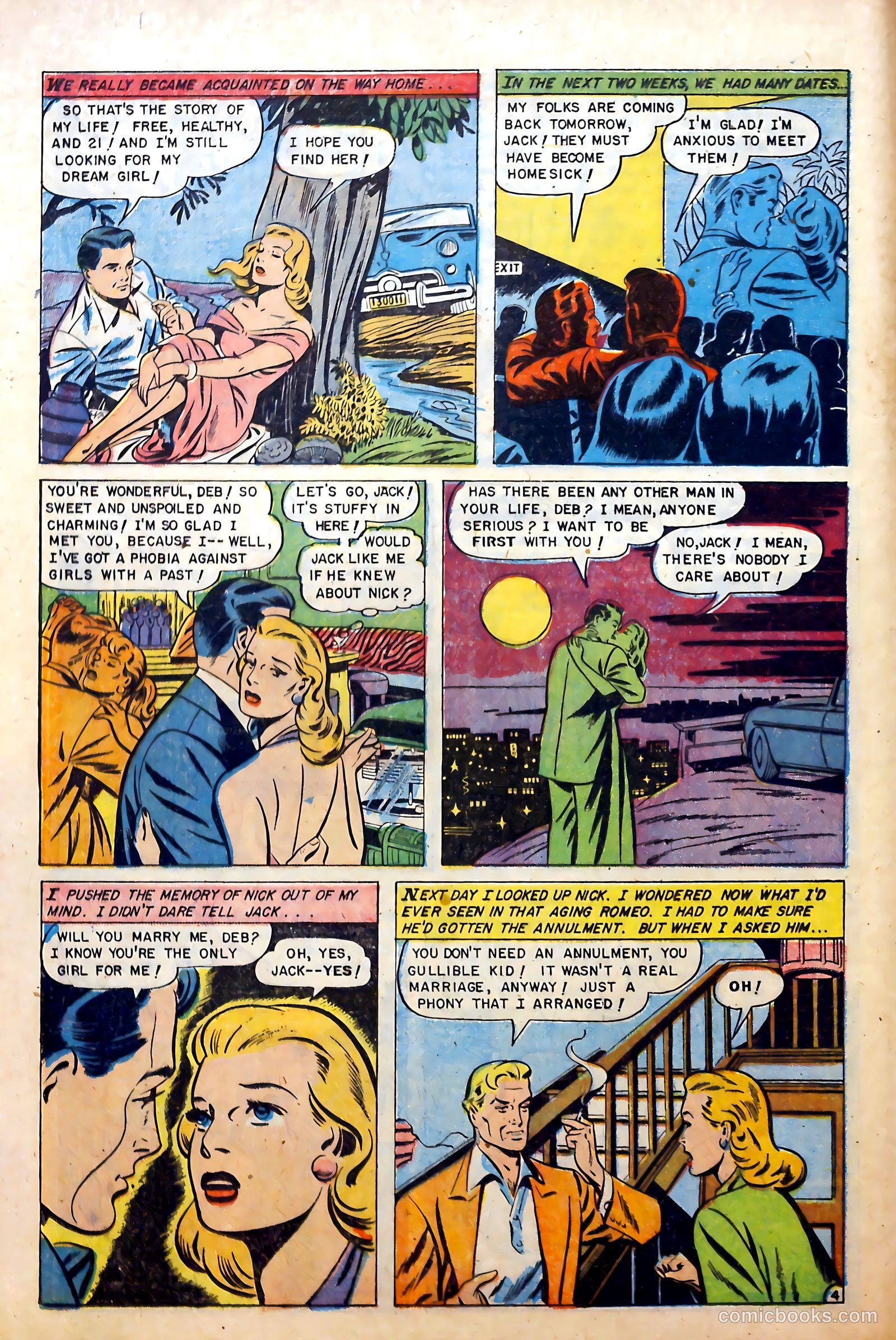 Love at First Sight #17 (1952) — page 6 of 36