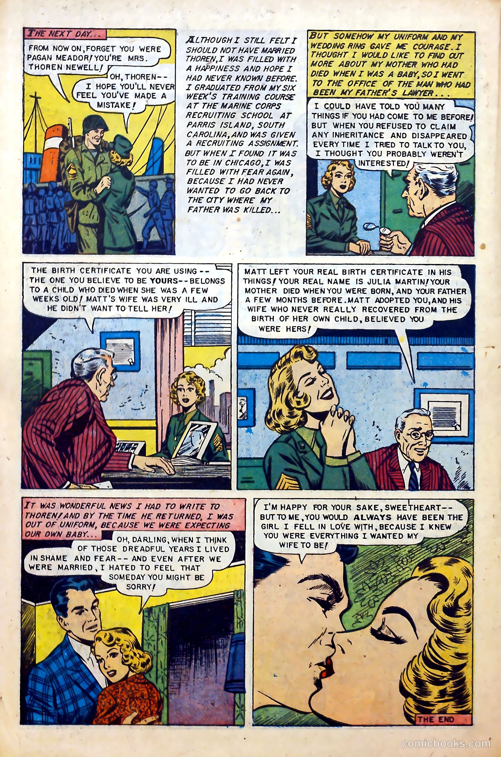 Love at First Sight #17 (1952) — page 18 of 36