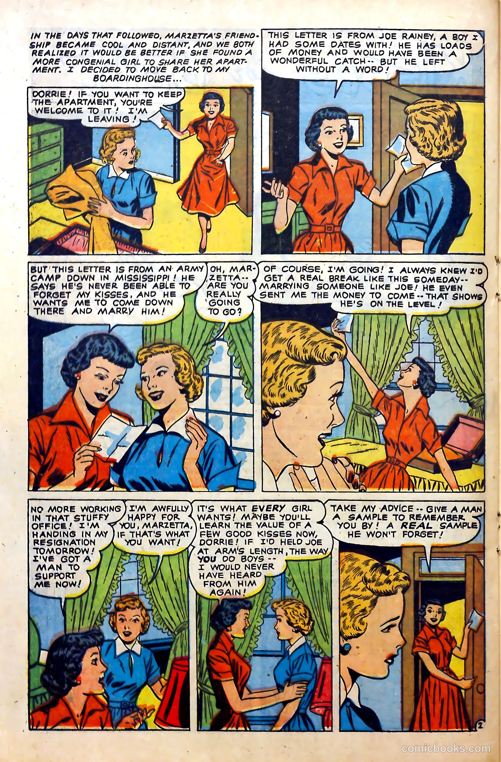 Love at First Sight #17 (1952) — page 20 of 36