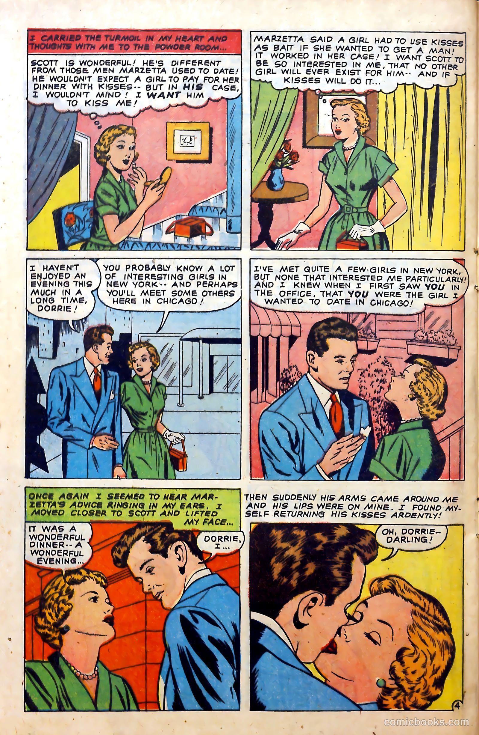 Love at First Sight #17 (1952) — page 22 of 36