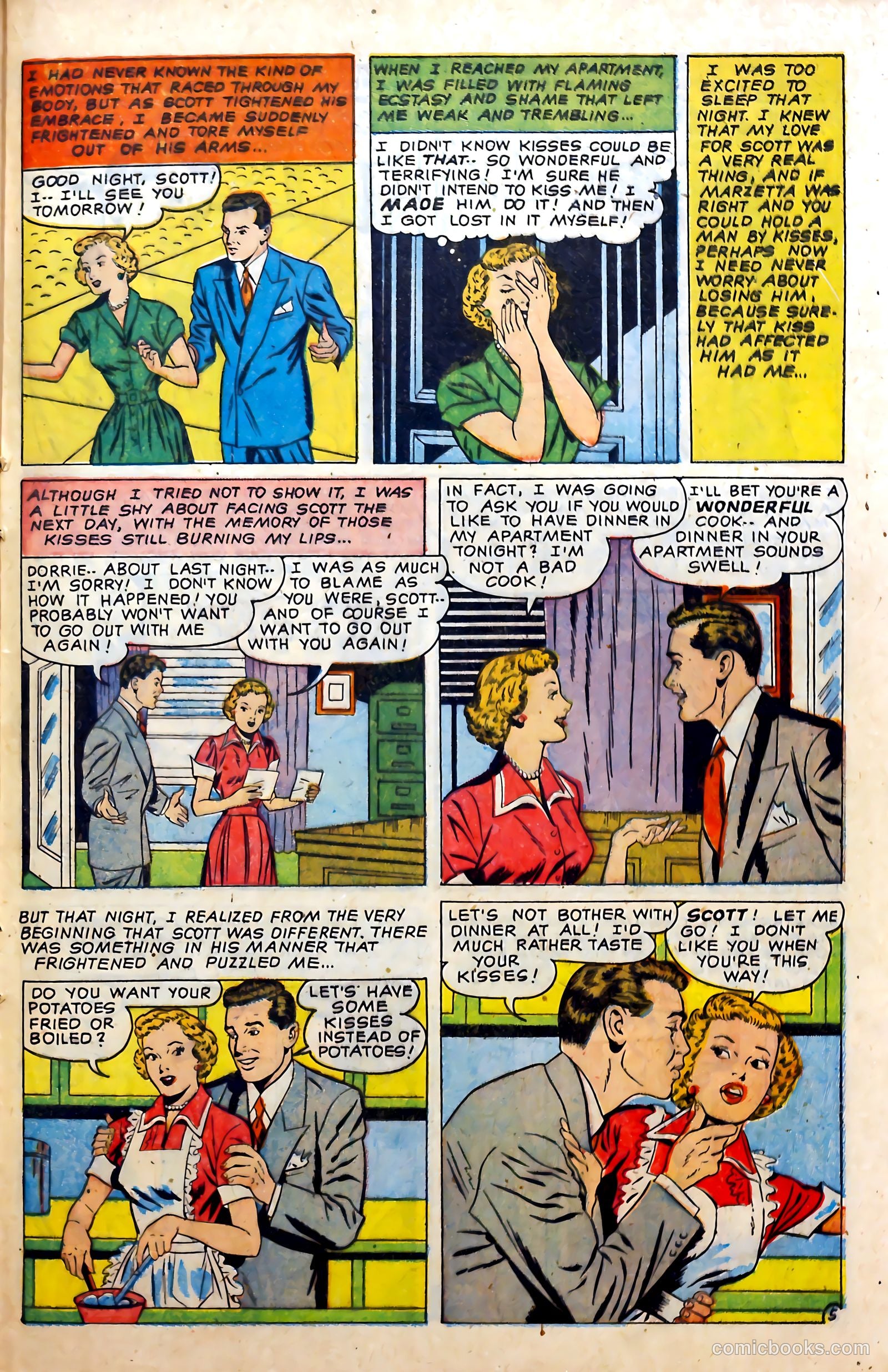 Love at First Sight #17 (1952) — page 23 of 36