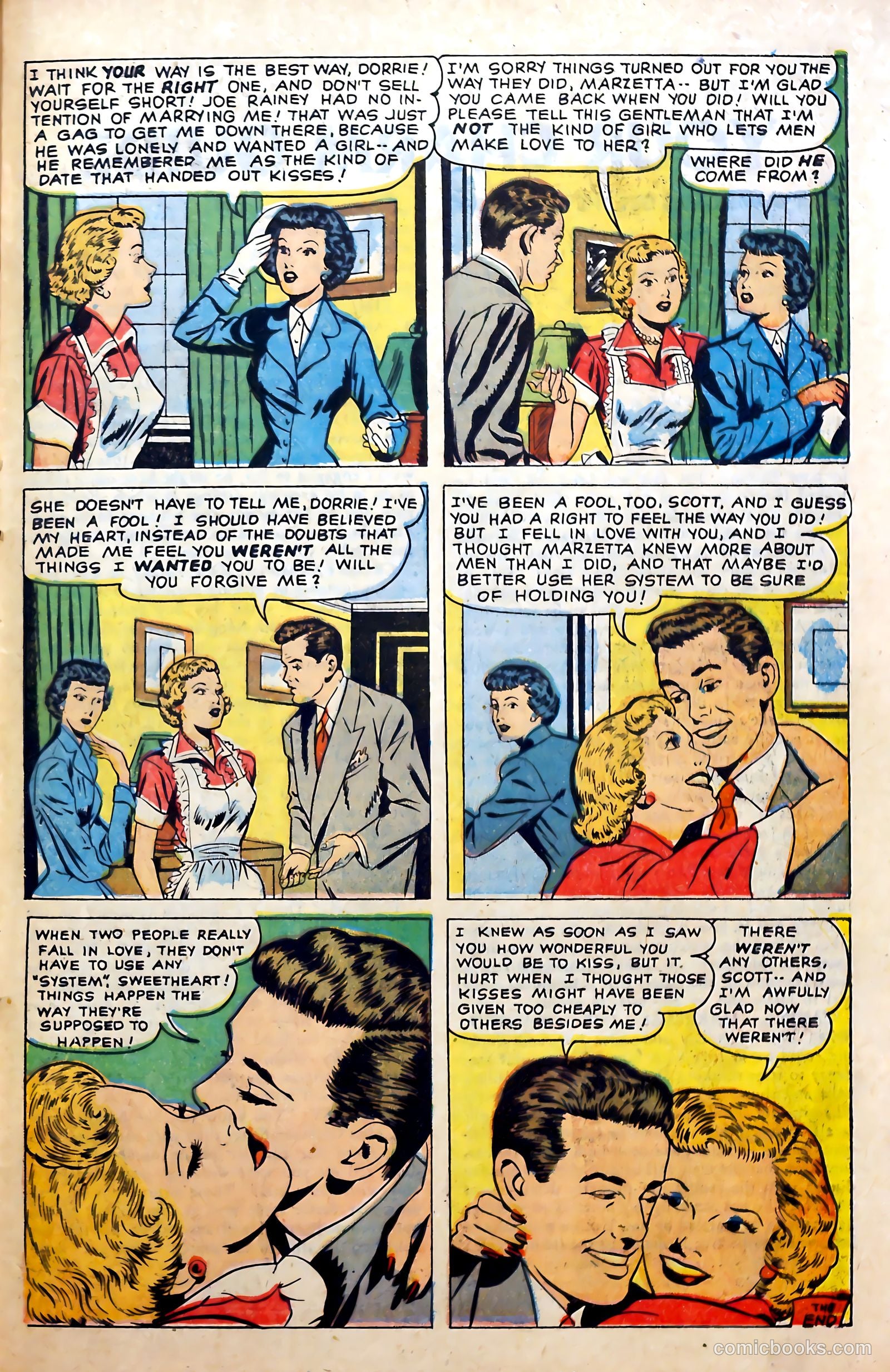Love at First Sight #17 (1952) — page 25 of 36