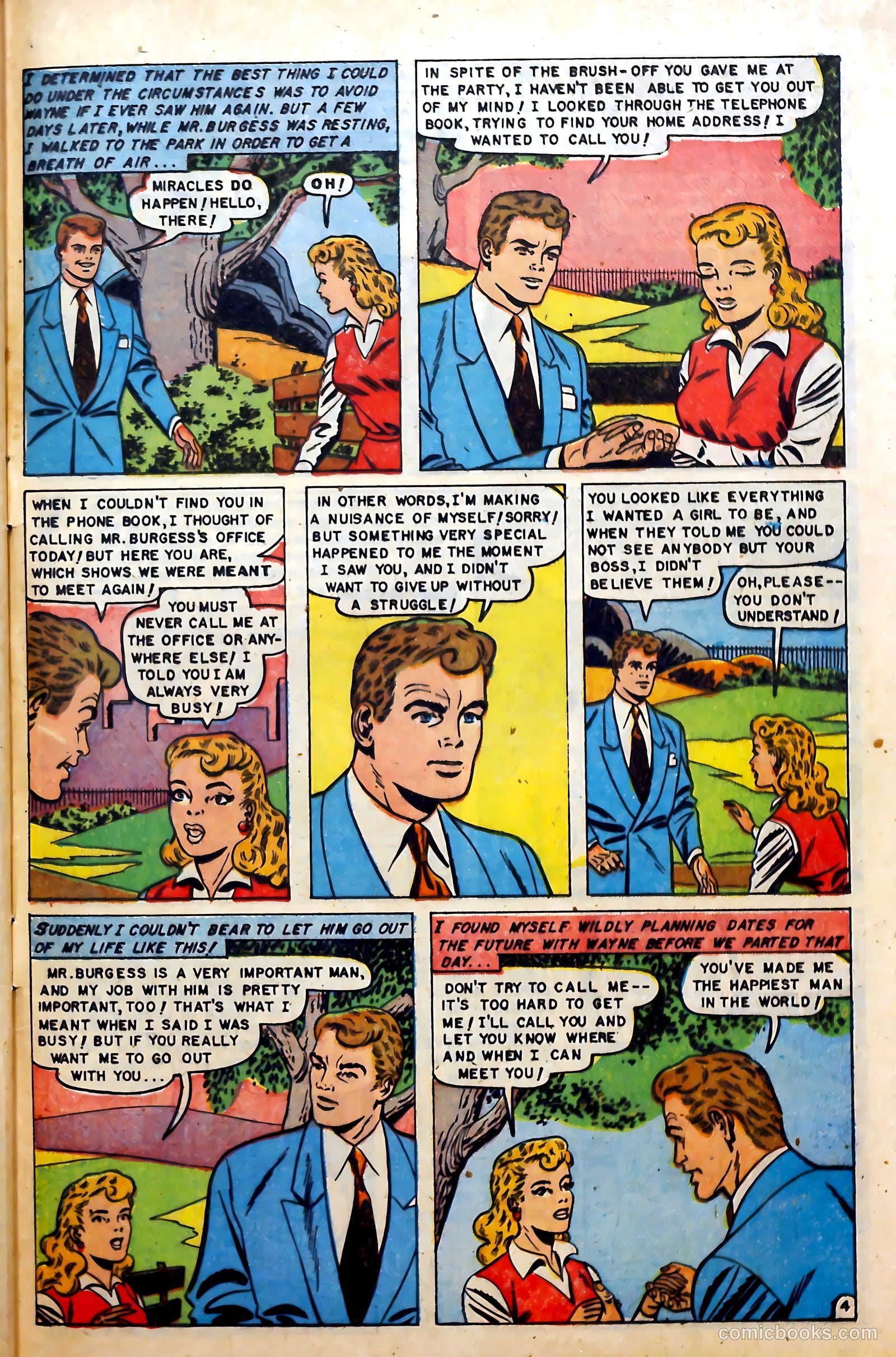 Love at First Sight #17 (1952) — page 31 of 36