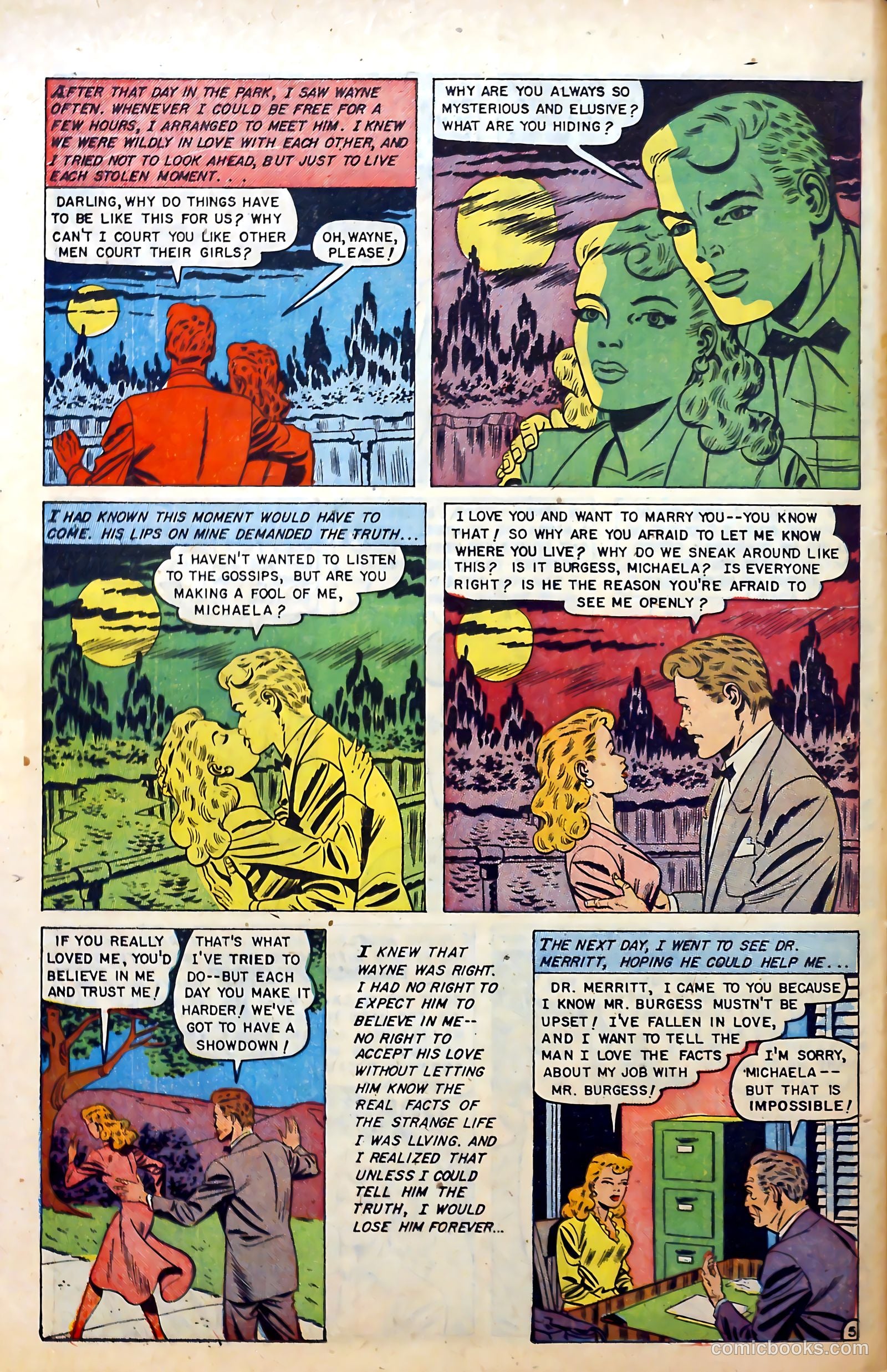 Love at First Sight #17 (1952) — page 32 of 36