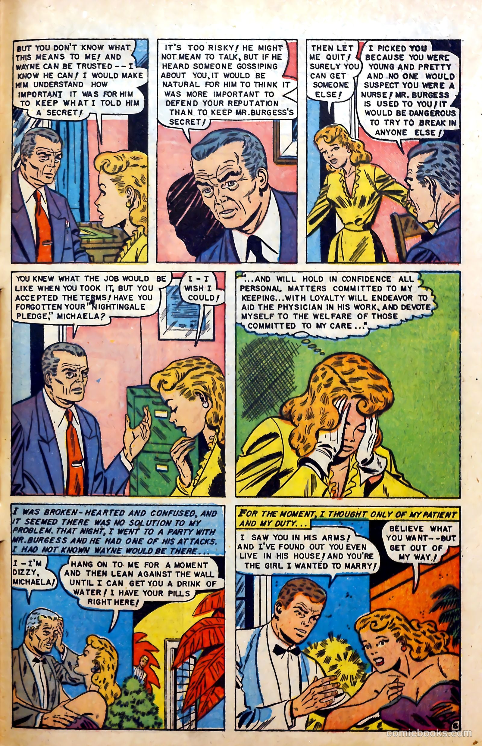 Love at First Sight #17 (1952) — page 33 of 36