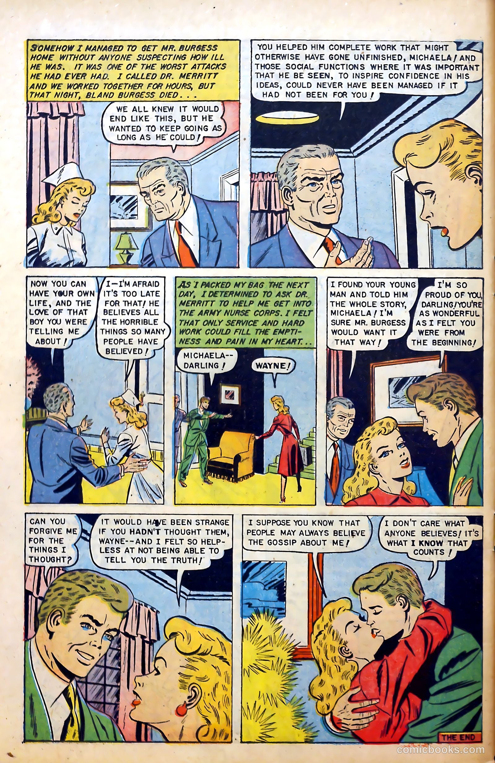 Love at First Sight #17 (1952) — page 34 of 36
