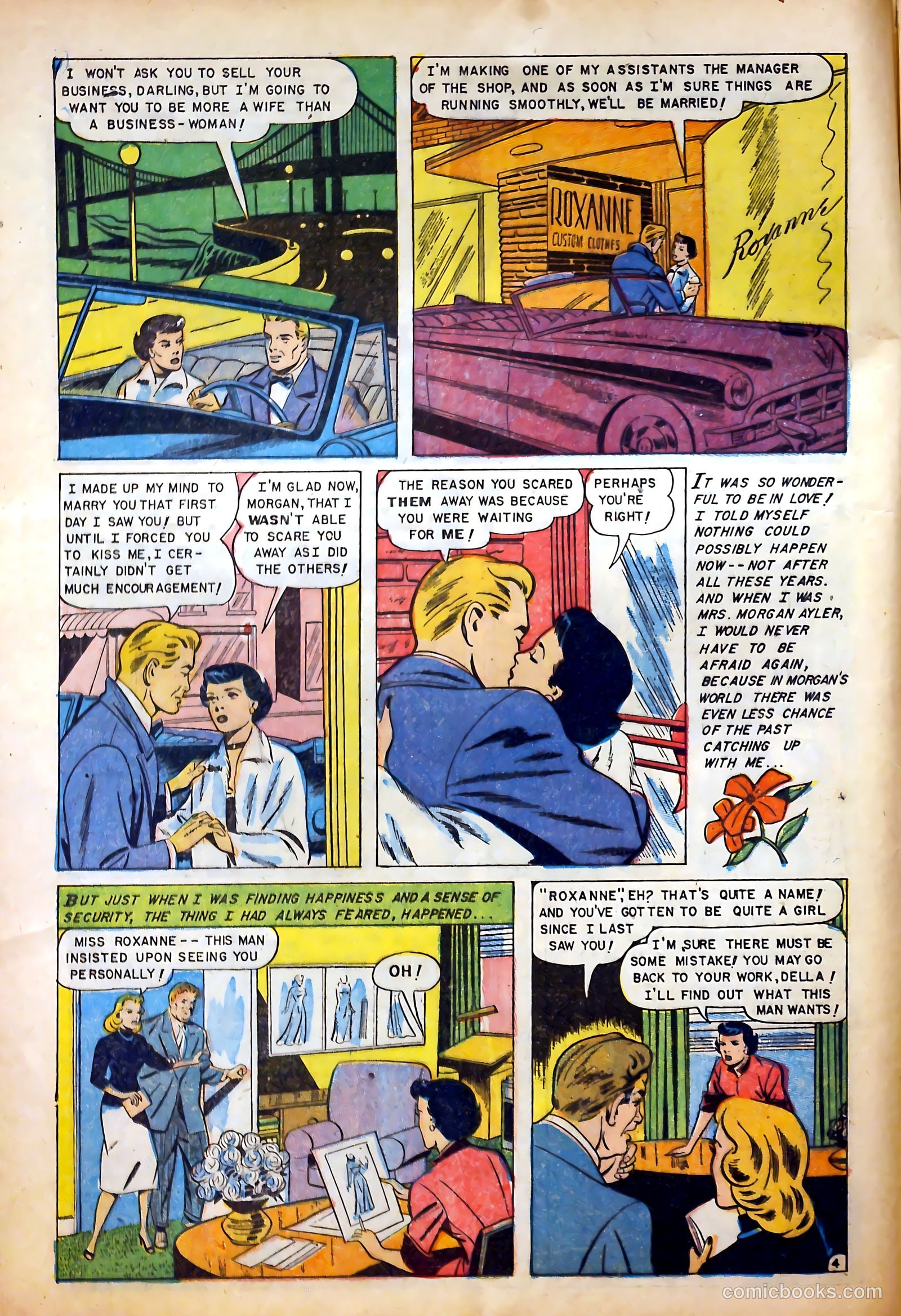 Love at First Sight #18 (1952) — page 6 of 36