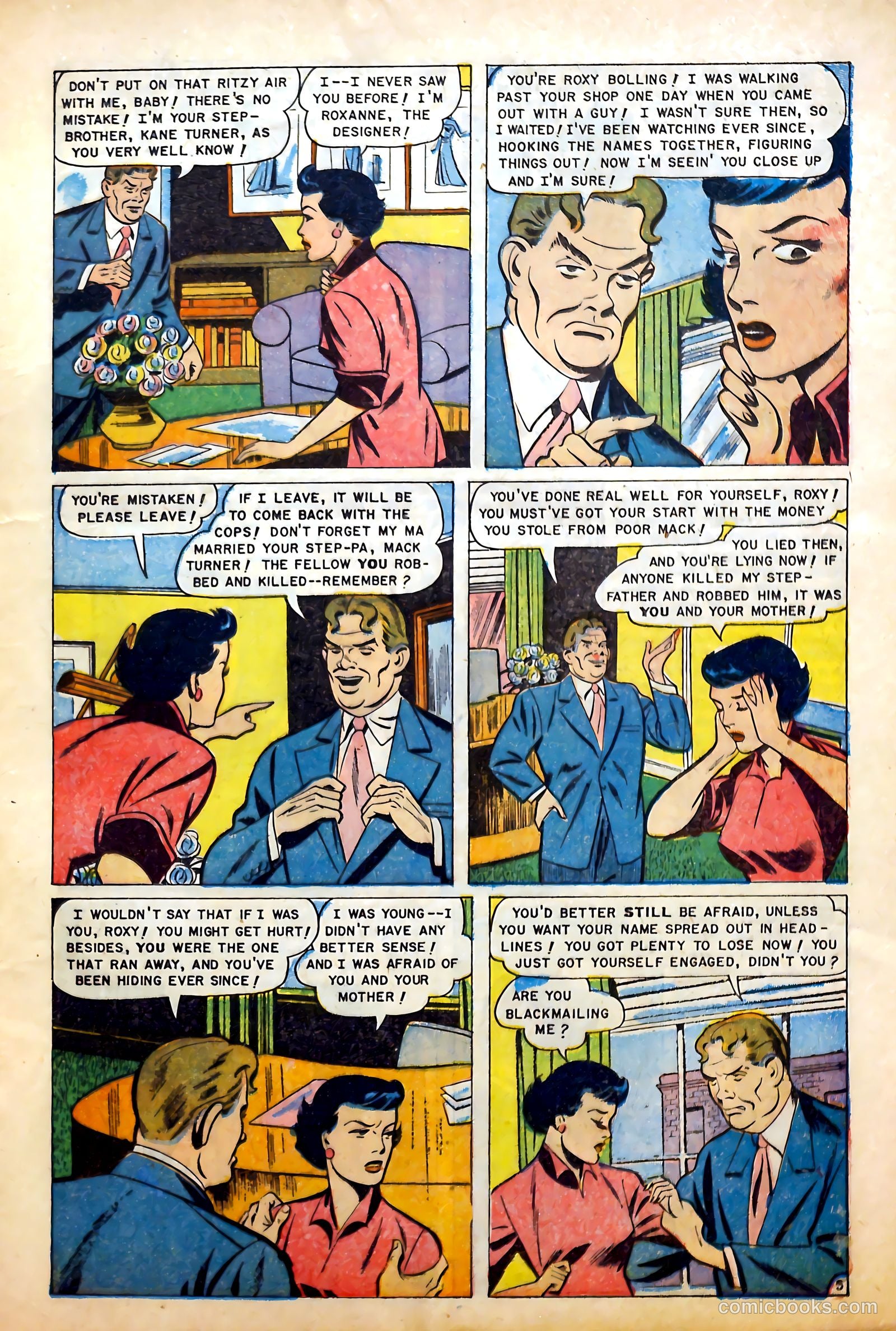 Love at First Sight #18 (1952) — page 7 of 36