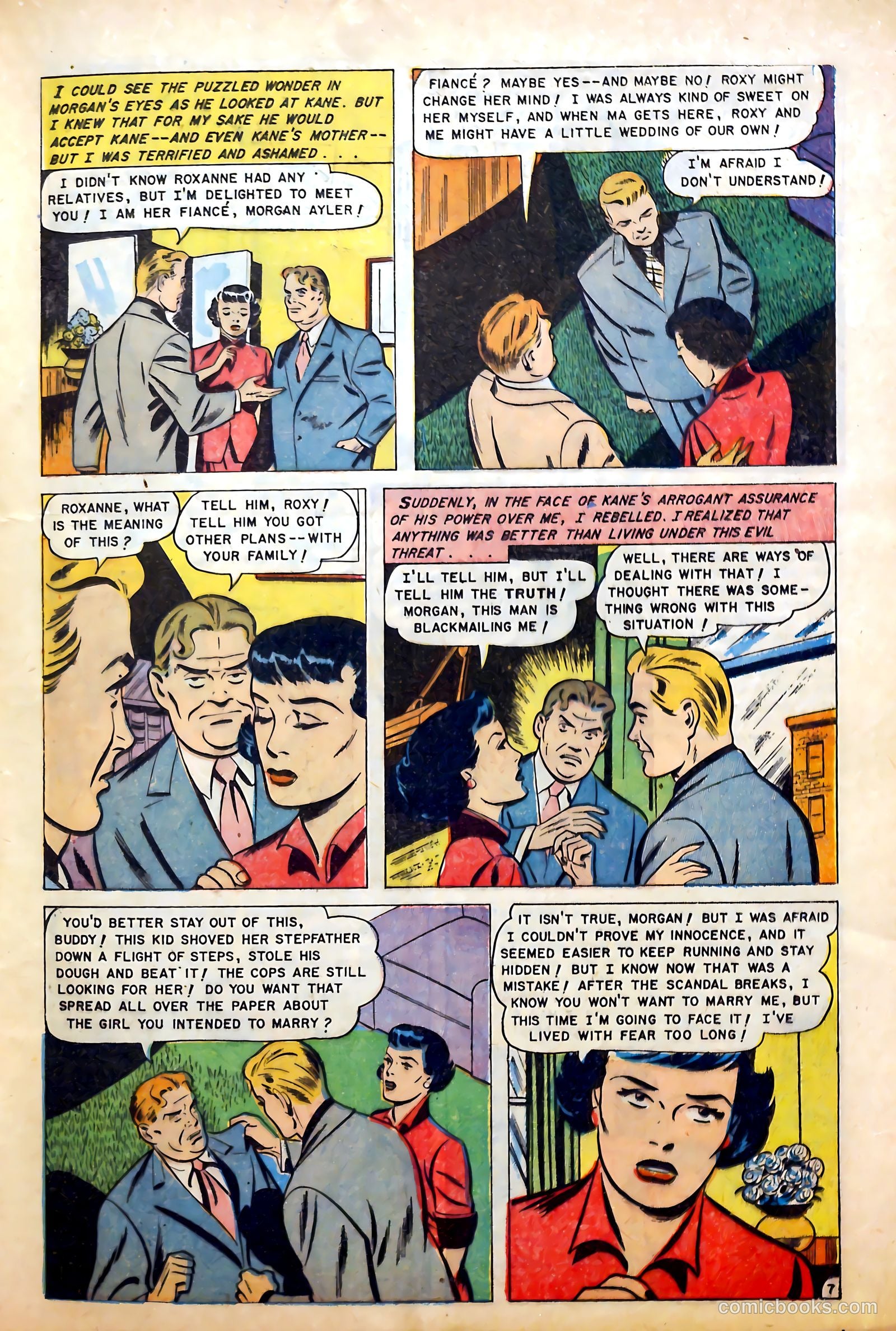 Love at First Sight #18 (1952) — page 9 of 36