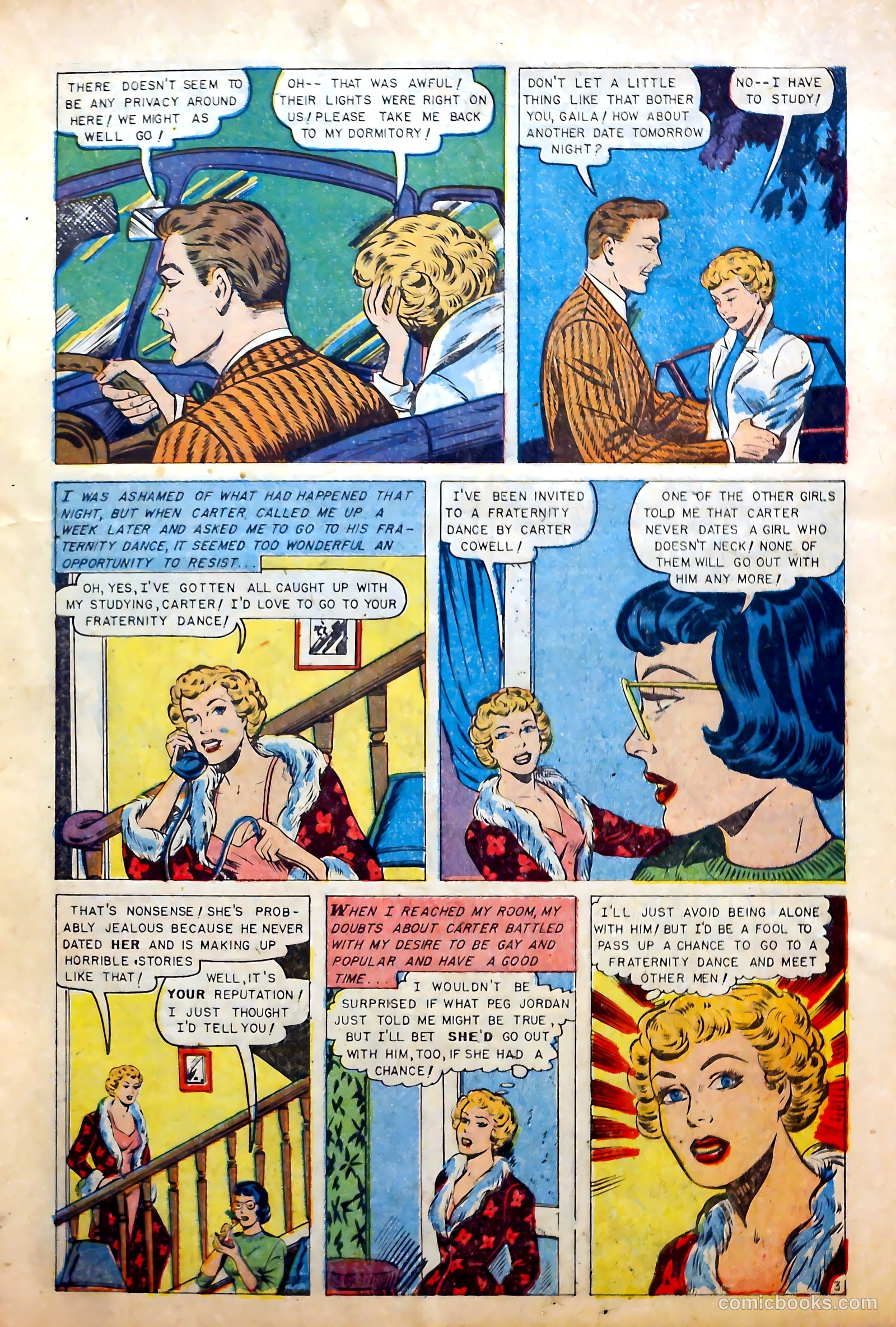 Love at First Sight #18 (1952) — page 13 of 36