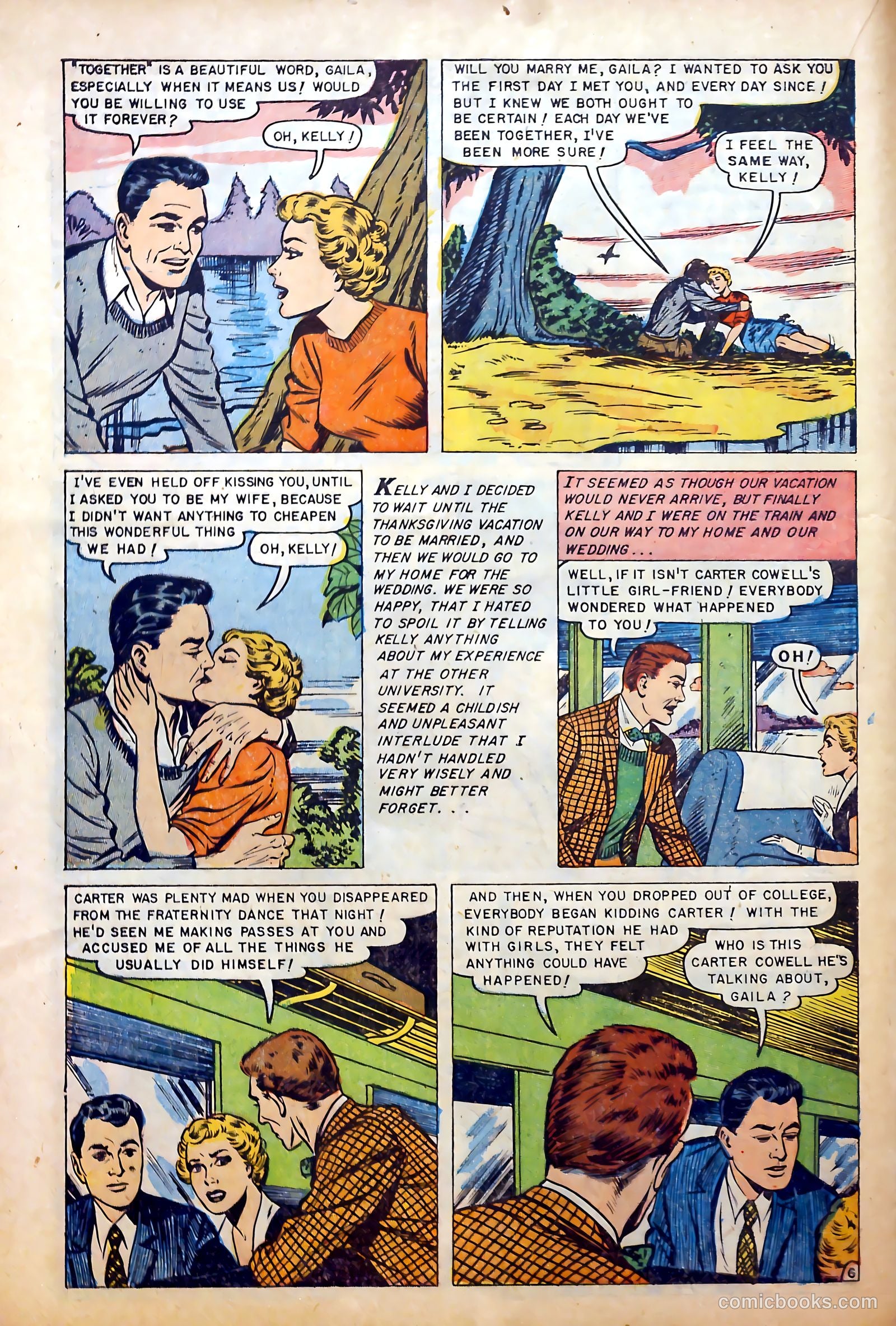 Love at First Sight #18 (1952) — page 16 of 36