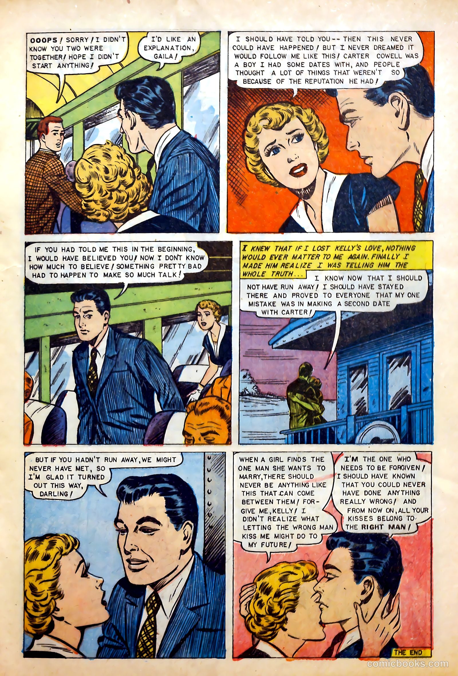 Love at First Sight #18 (1952) — page 17 of 36