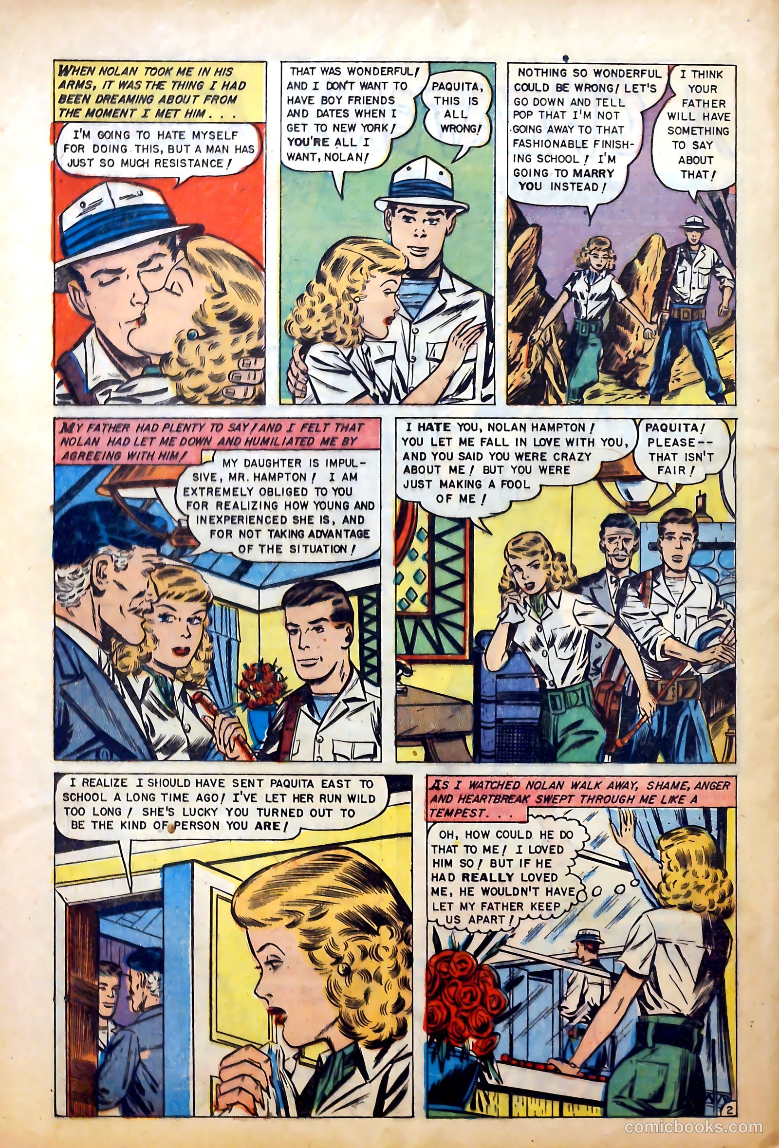 Love at First Sight #18 (1952) — page 28 of 36