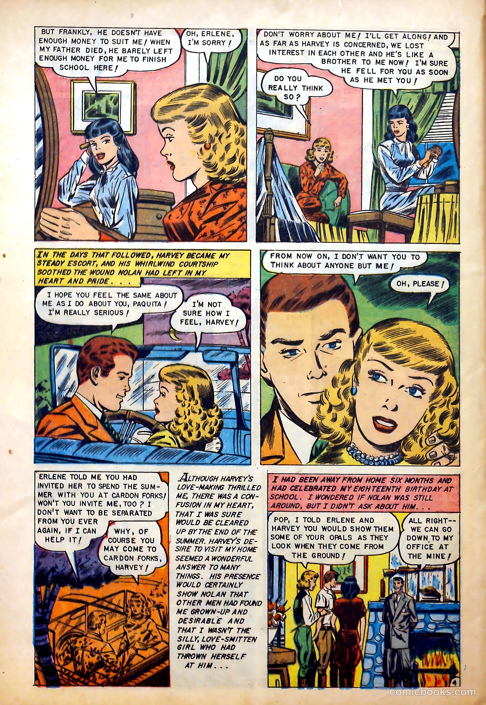 Love at First Sight #18 (1952) — page 30 of 36