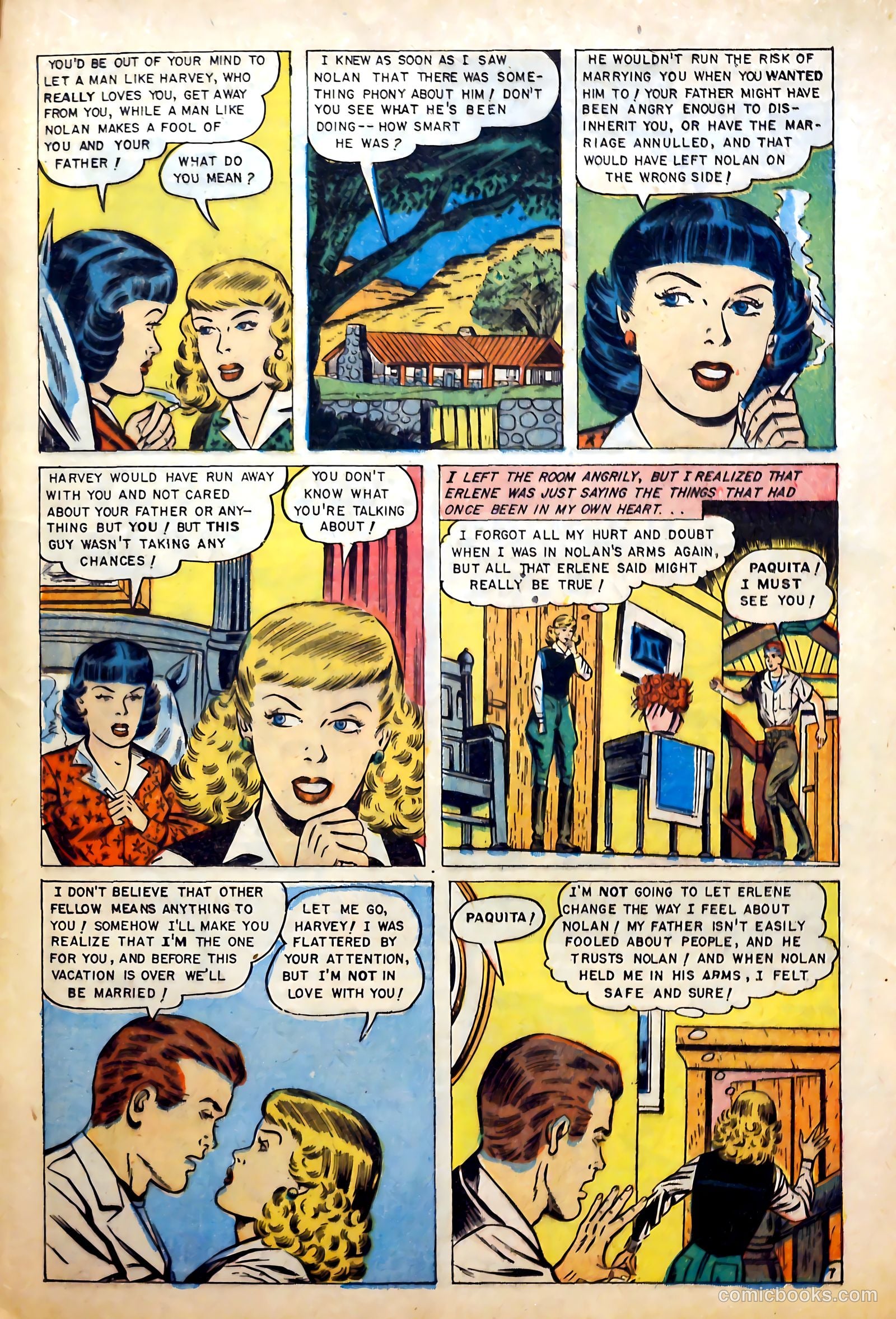 Love at First Sight #18 (1952) — page 33 of 36