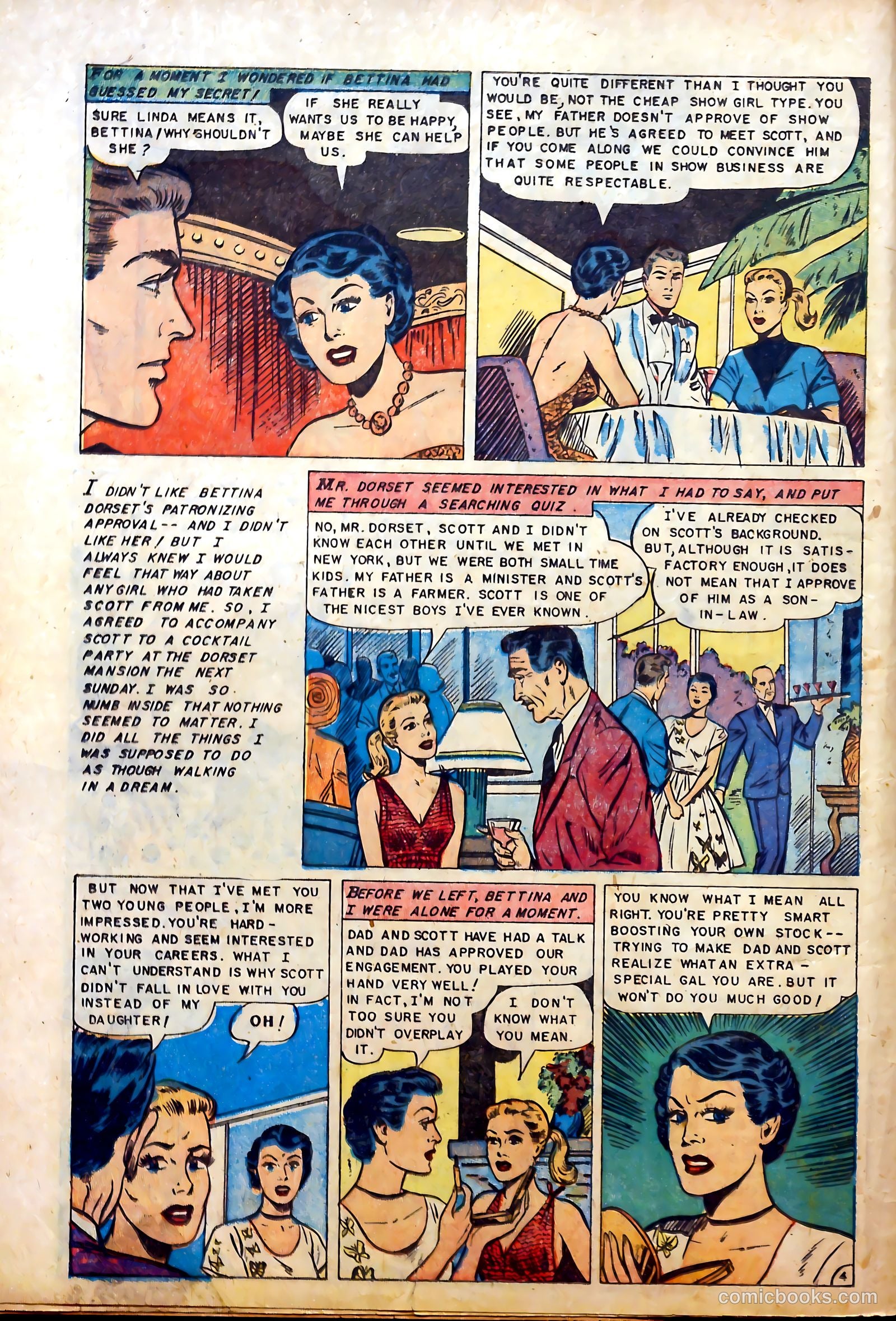 Love at First Sight #19 (1953) — page 6 of 36