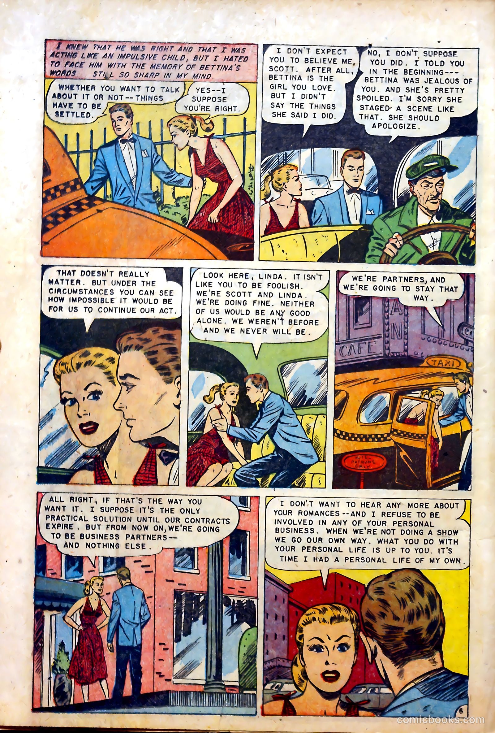 Love at First Sight #19 (1953) — page 8 of 36