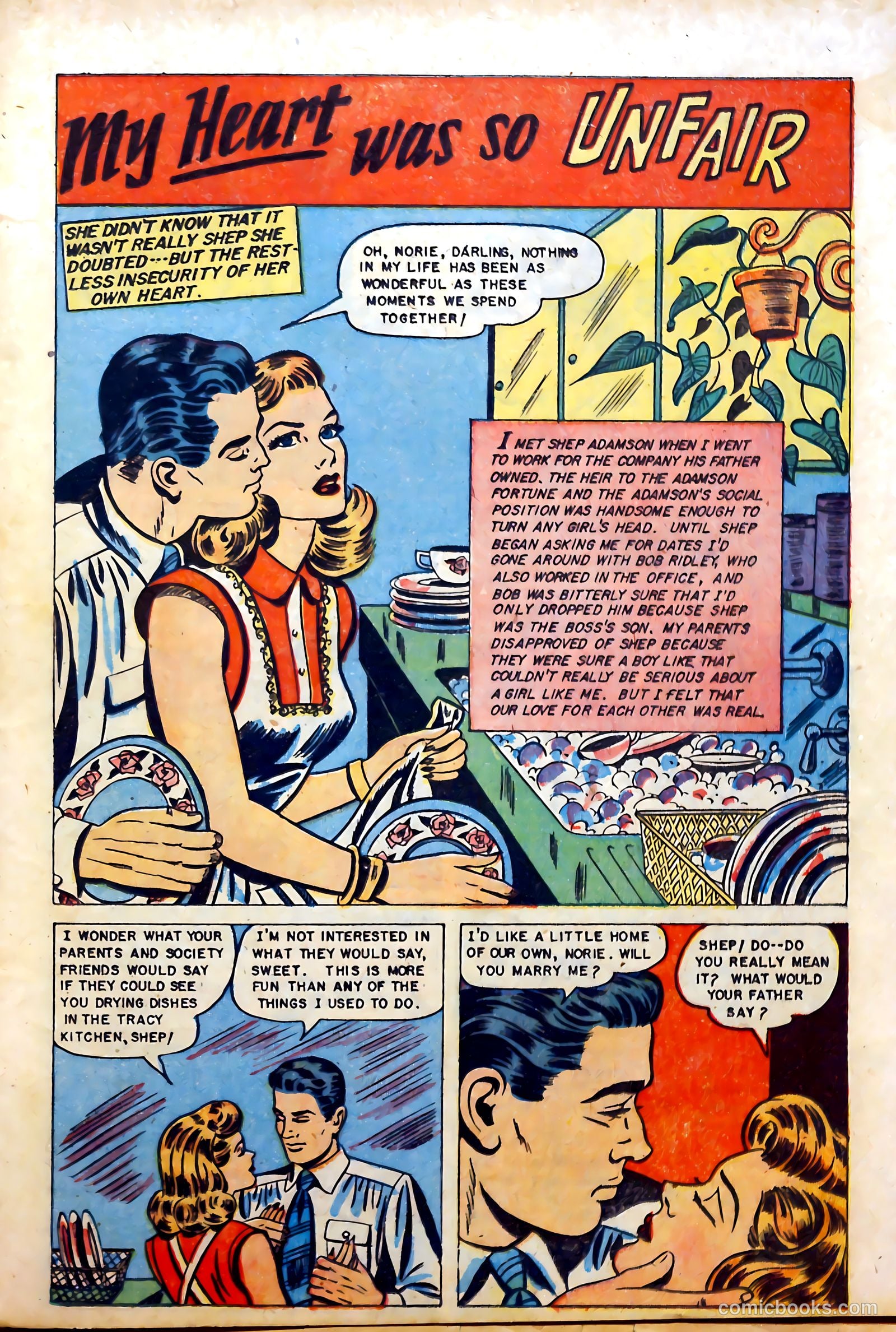 Love at First Sight #19 (1953) — page 27 of 36