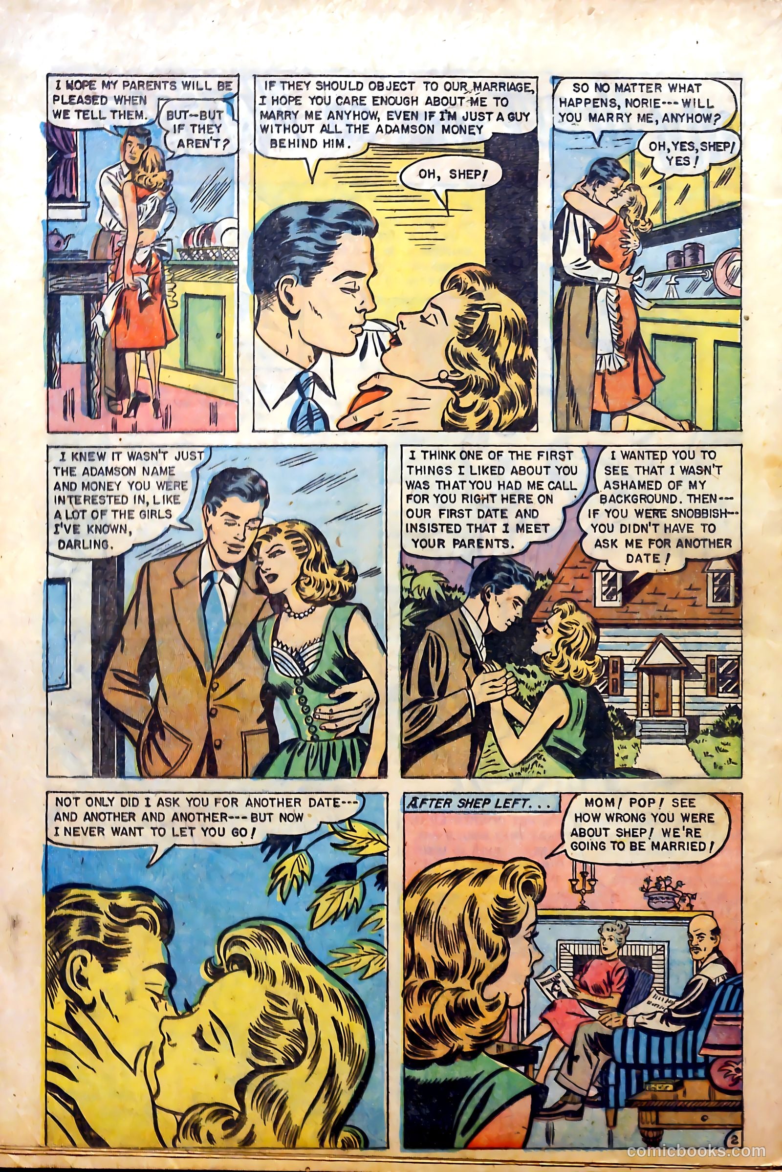 Love at First Sight #19 (1953) — page 28 of 36
