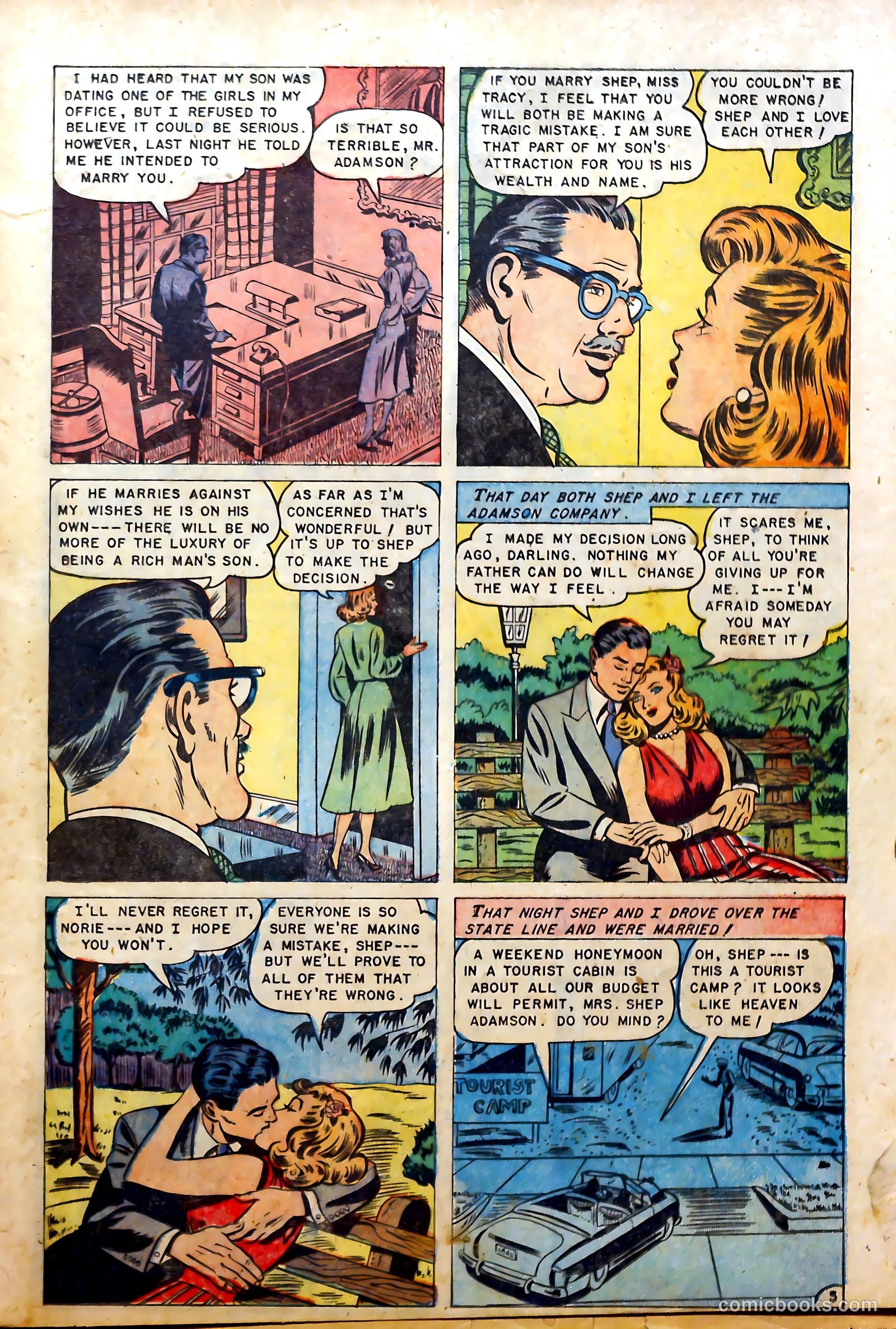 Love at First Sight #19 (1953) — page 31 of 36