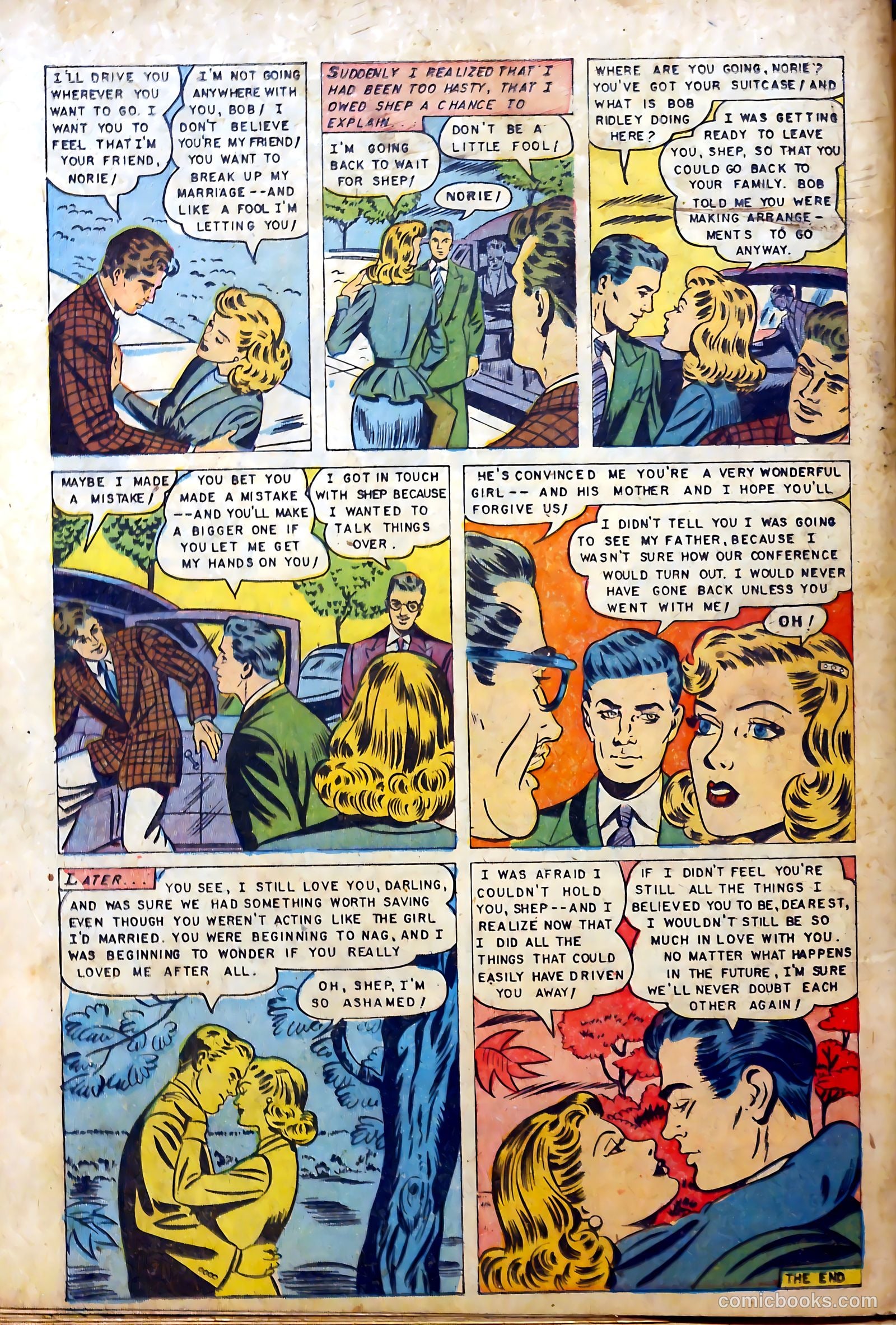 Love at First Sight #19 (1953) — page 34 of 36