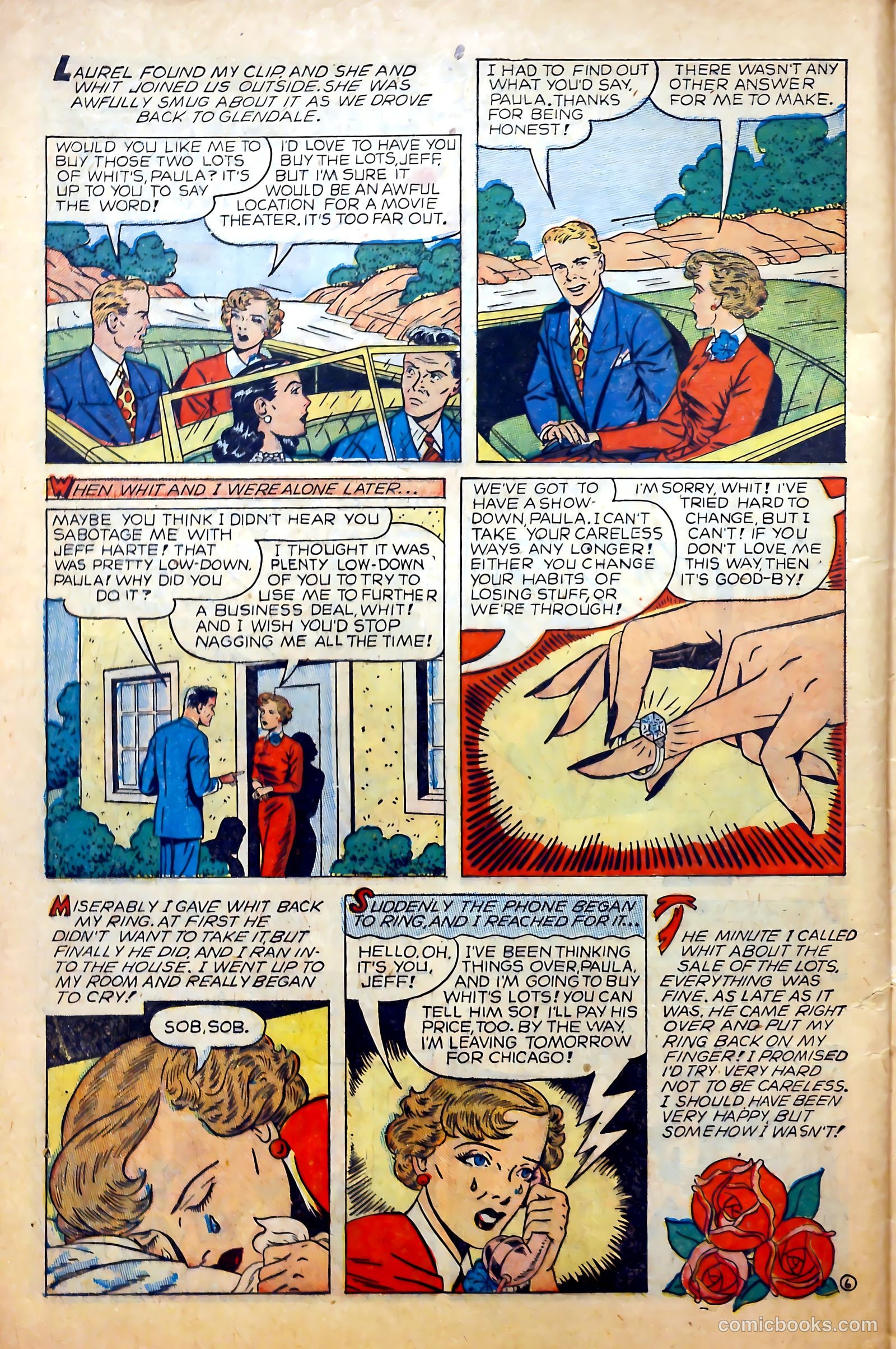 Love at First Sight #2 (1949) — page 8 of 36