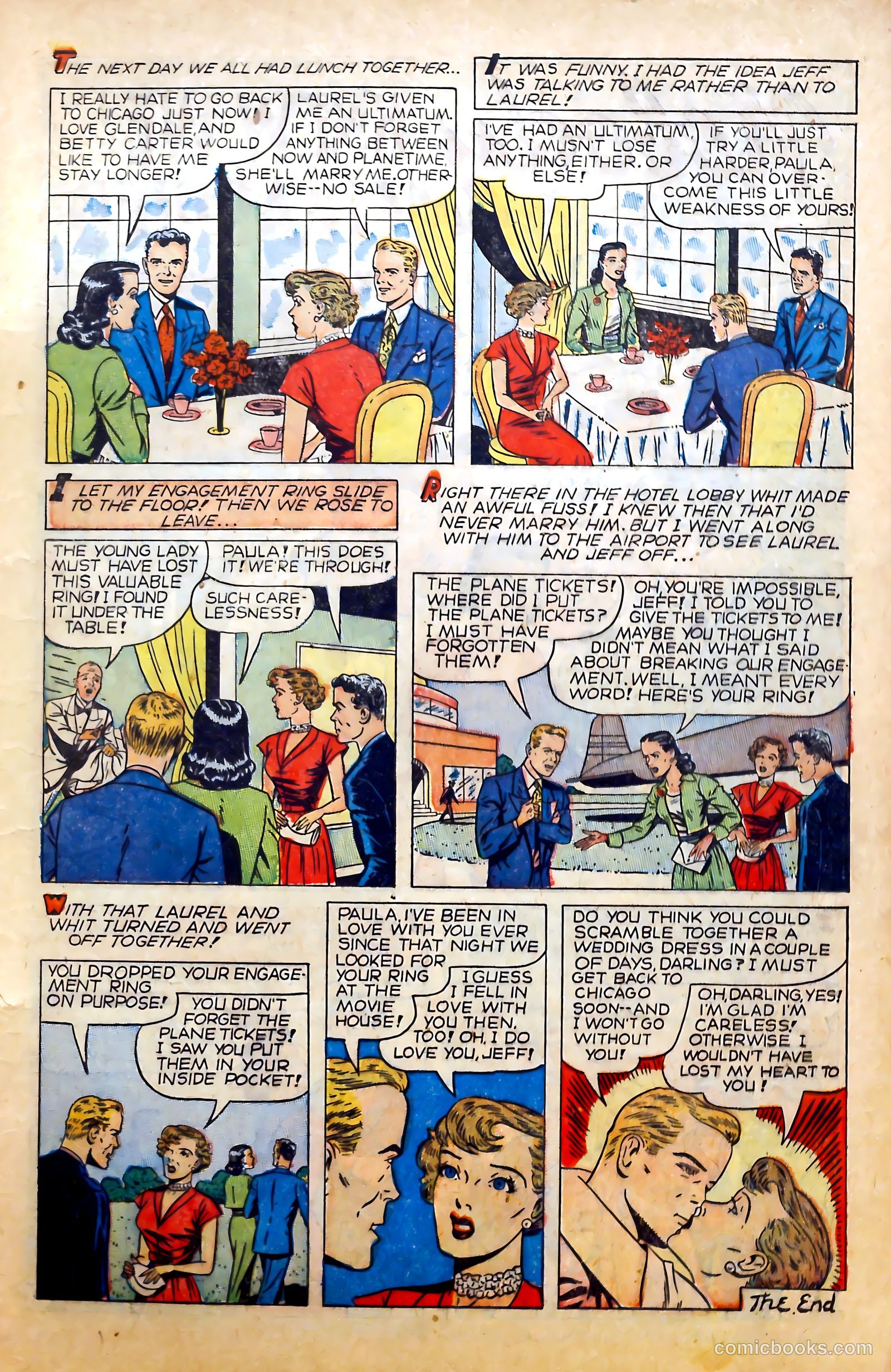 Love at First Sight #2 (1949) — page 9 of 36