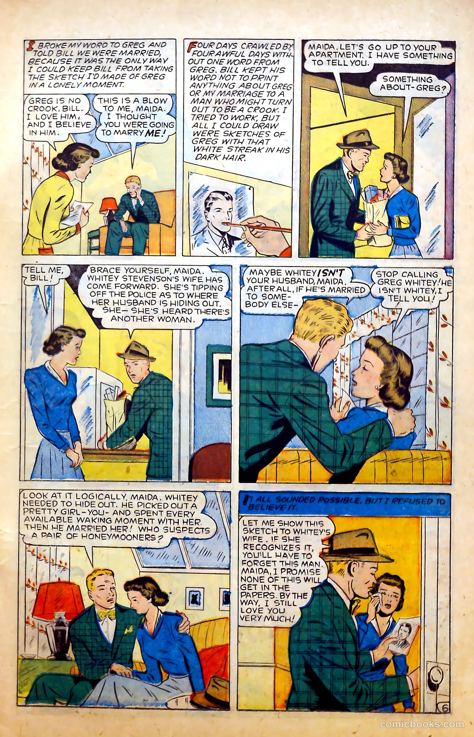 Love at First Sight #2 (1949) — page 15 of 36