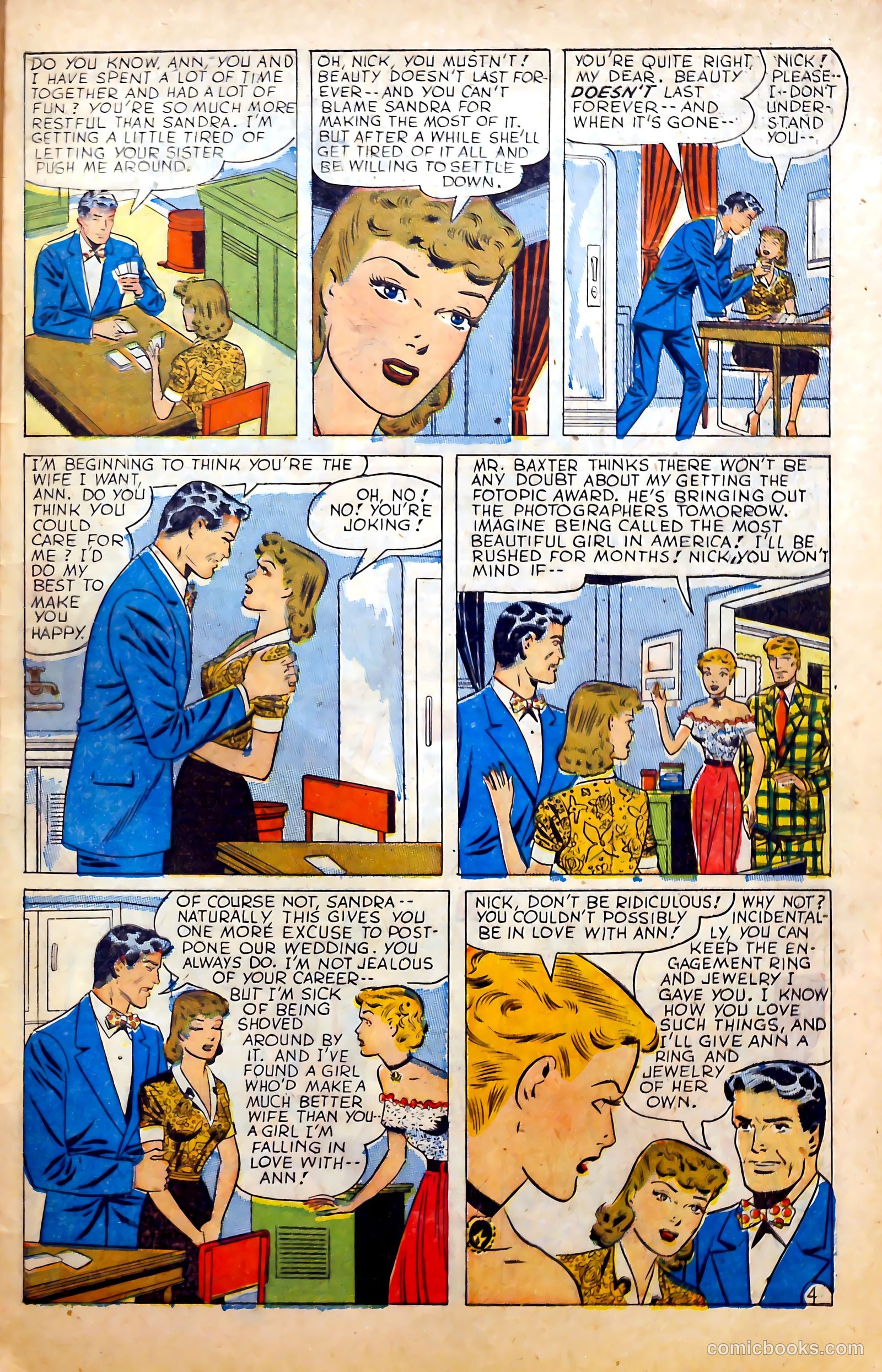 Love at First Sight #2 (1949) — page 31 of 36