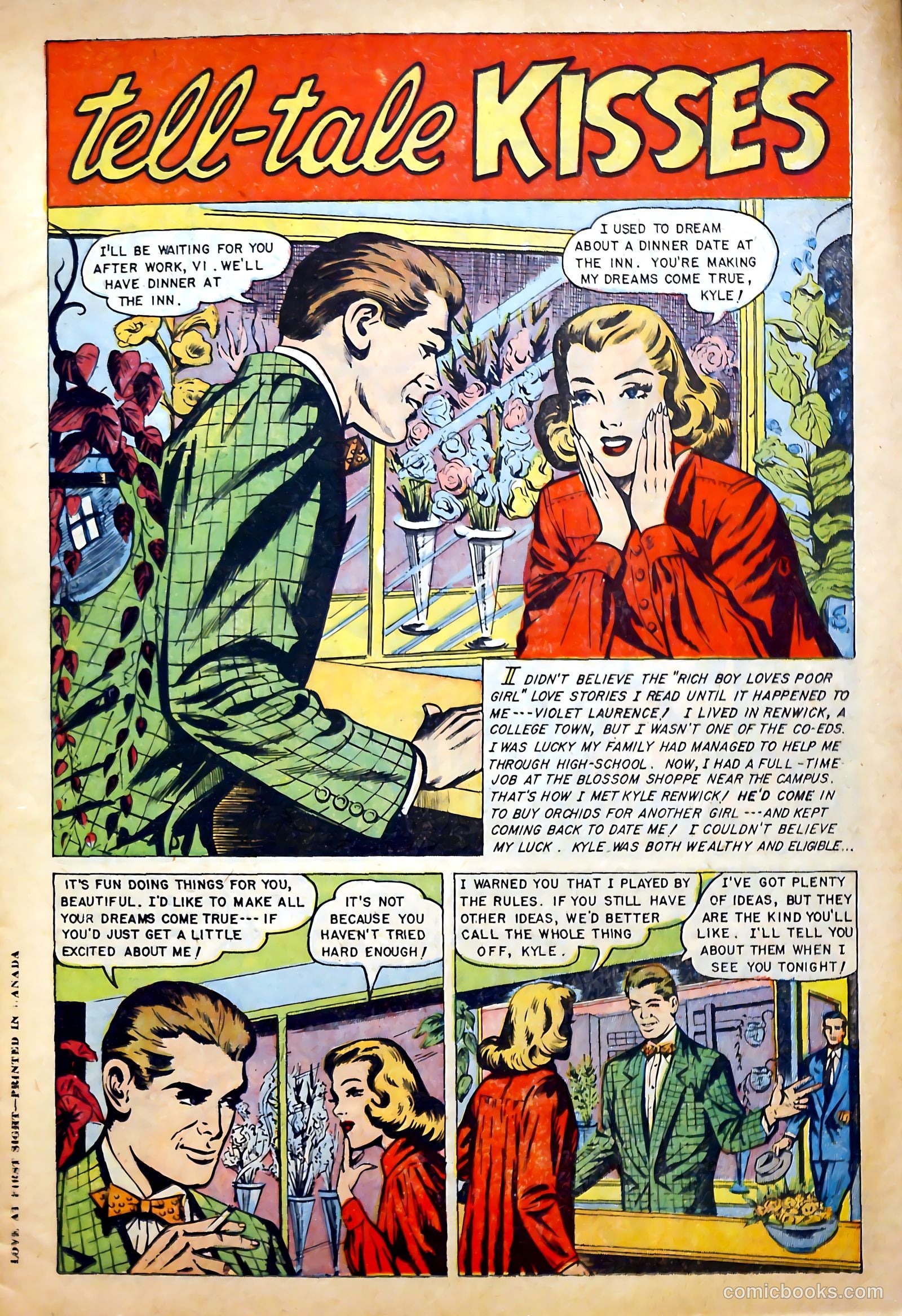 Love at First Sight #20 (1953) — page 3 of 36