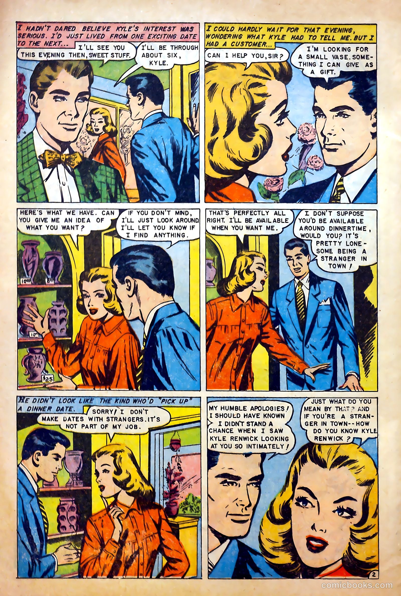 Love at First Sight #20 (1953) — page 4 of 36