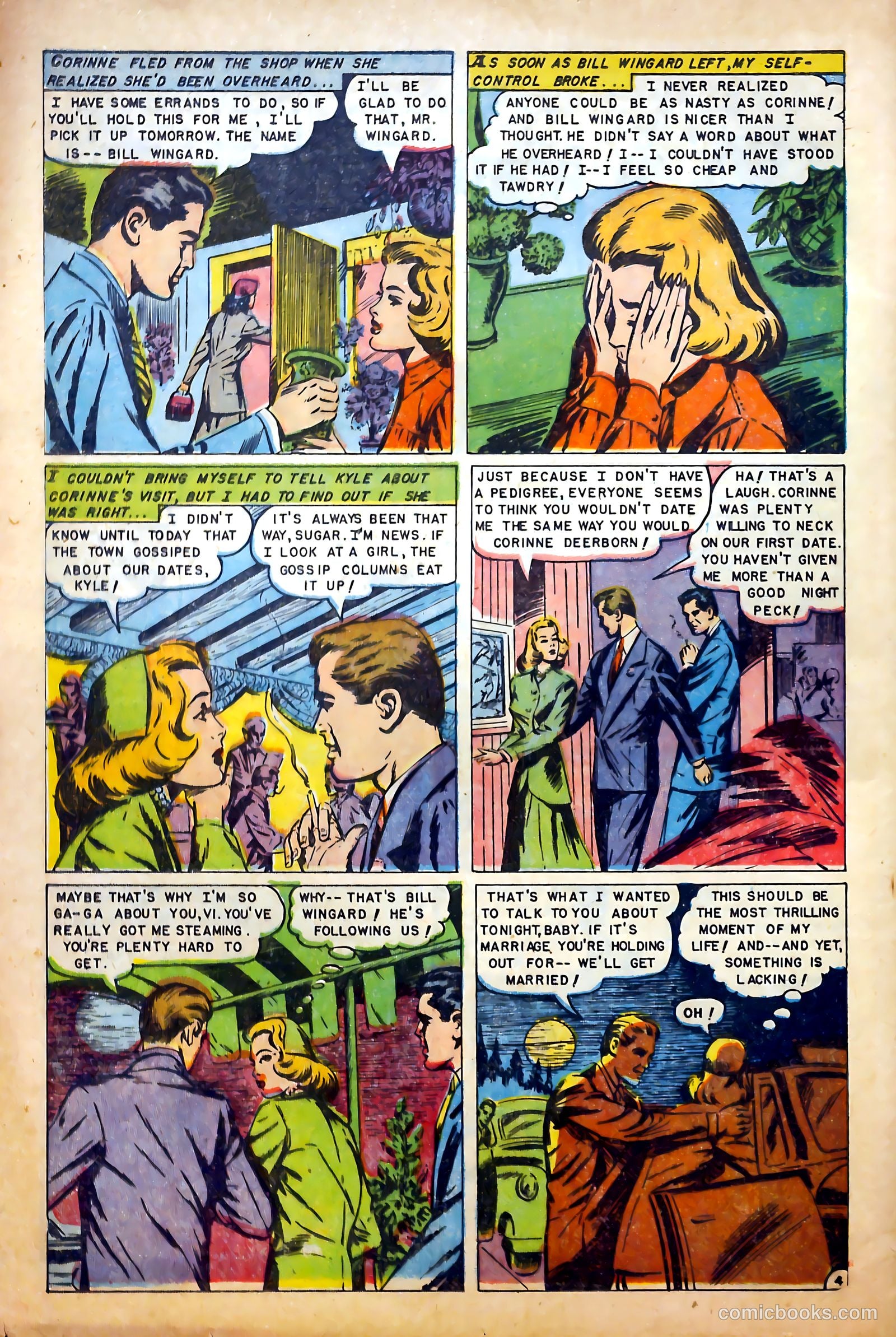 Love at First Sight #20 (1953) — page 6 of 36