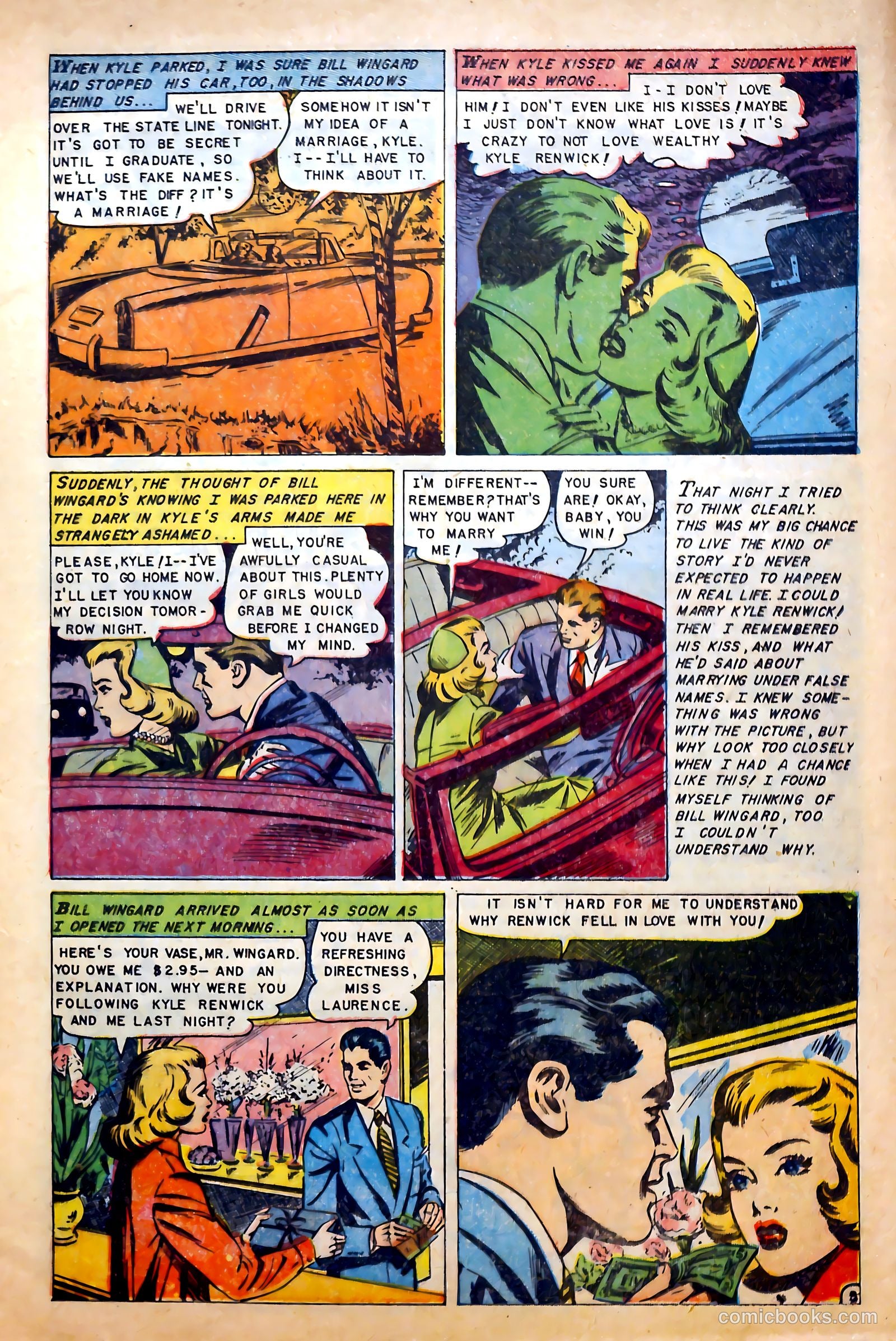 Love at First Sight #20 (1953) — page 7 of 36