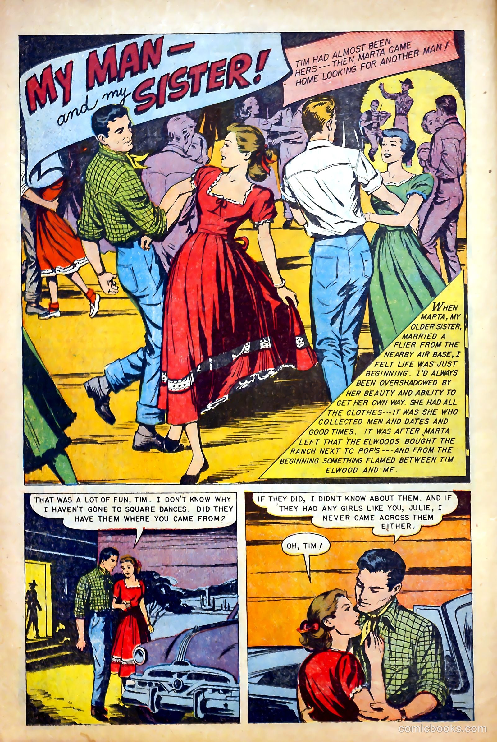 Love at First Sight #20 (1953) — page 10 of 36